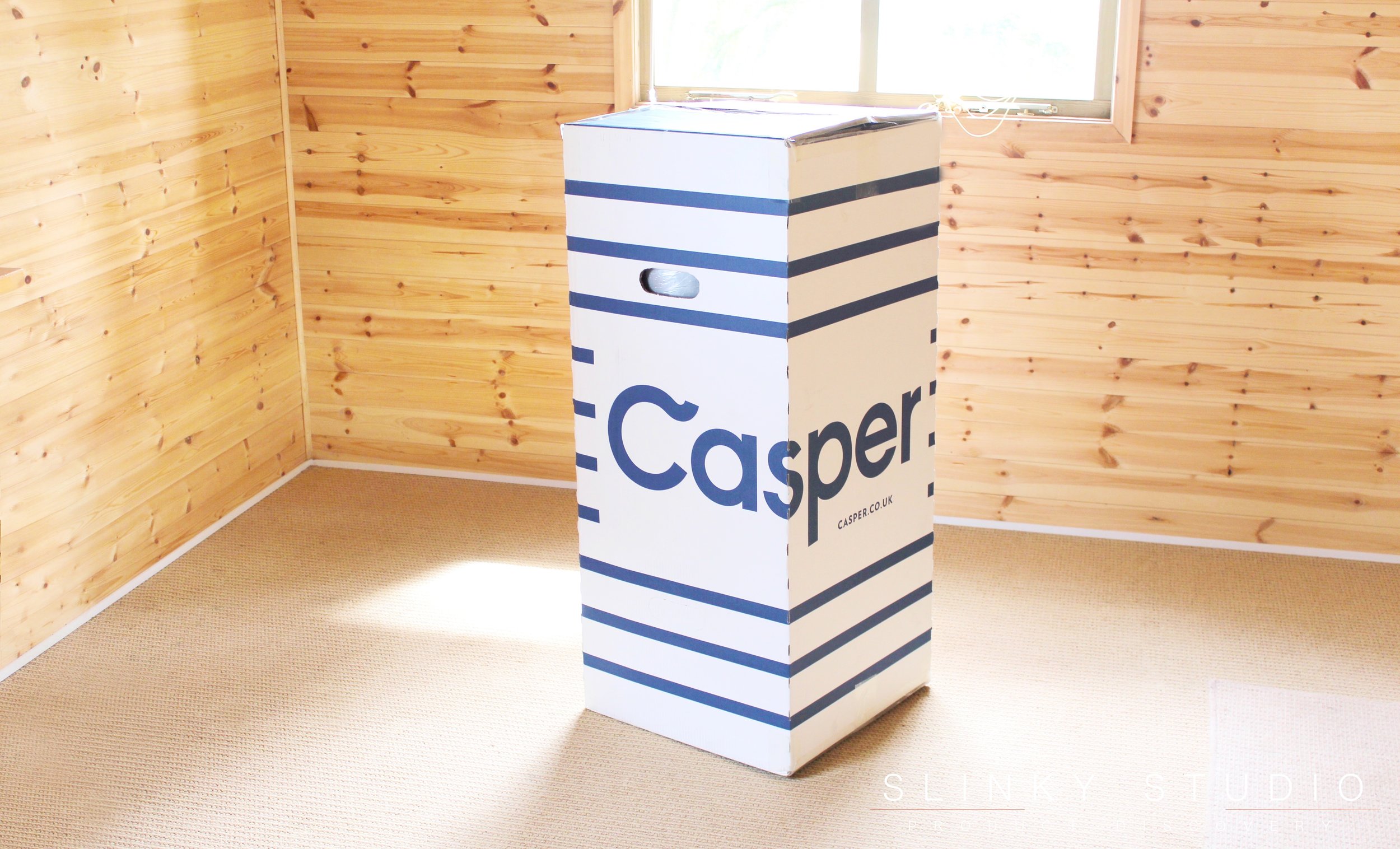 casper mattress comes in a box