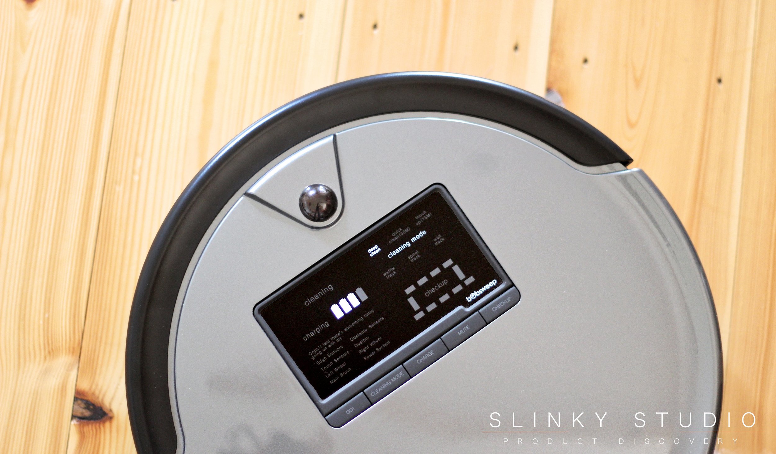 bObsweep PetHair Plus Robot Vacuum Cleaner Above View Controls + Screen.jpg