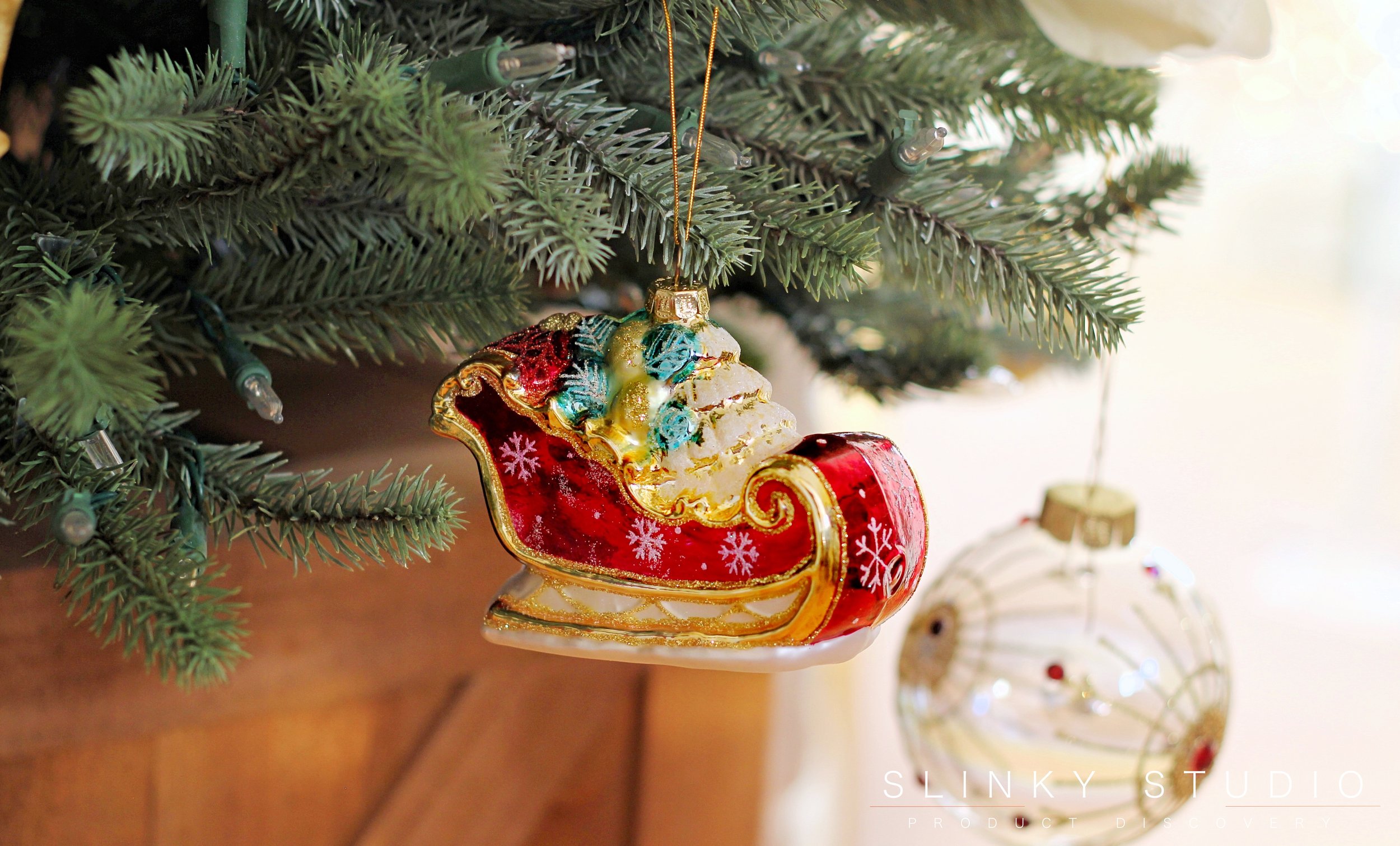 Balsam Royal Blue Spruce Christmas Tree Santa Sleigh.jpg
