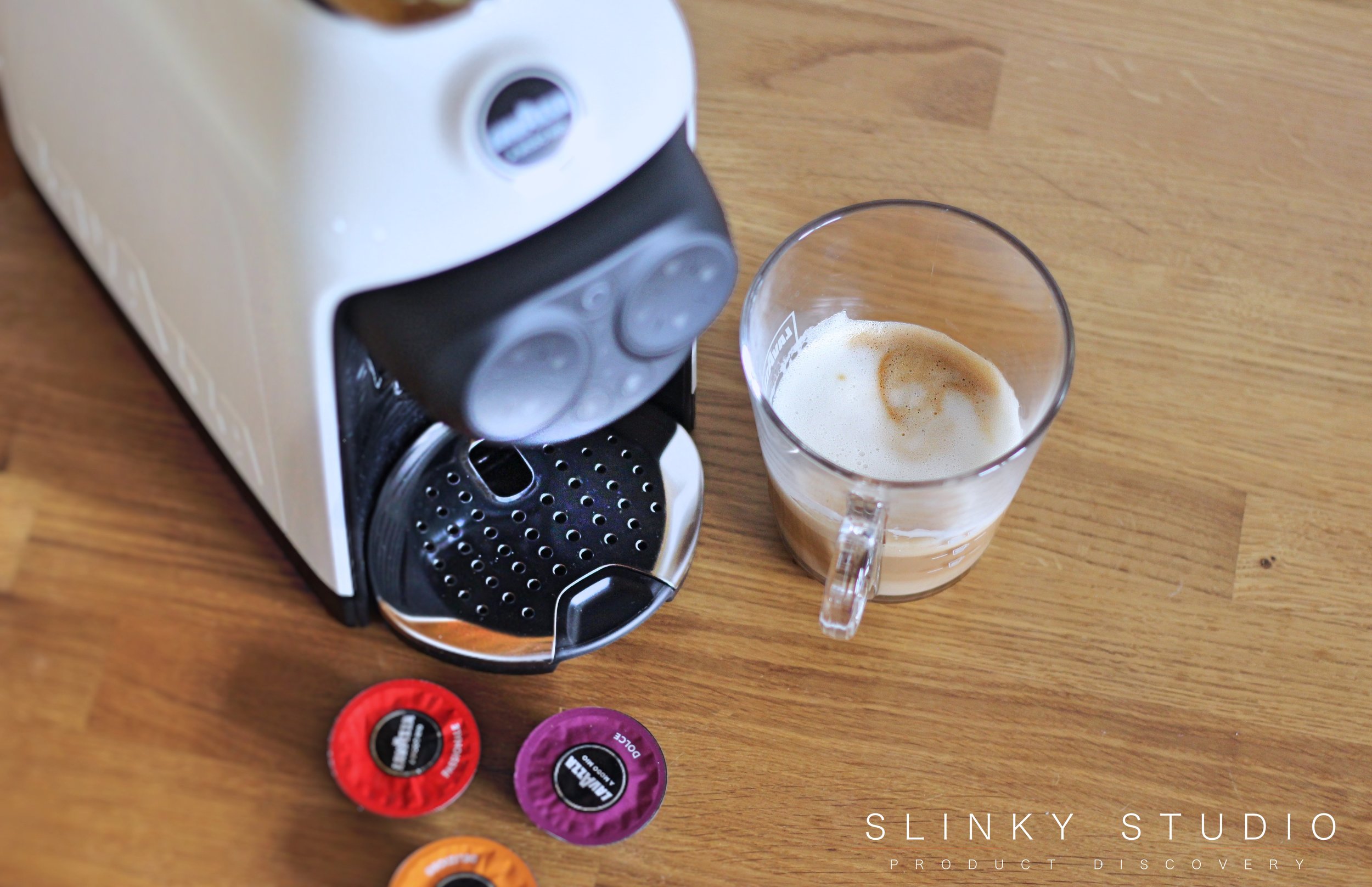 AEG Favola Cappuccino Coffee Machine Review - Slinky Studio