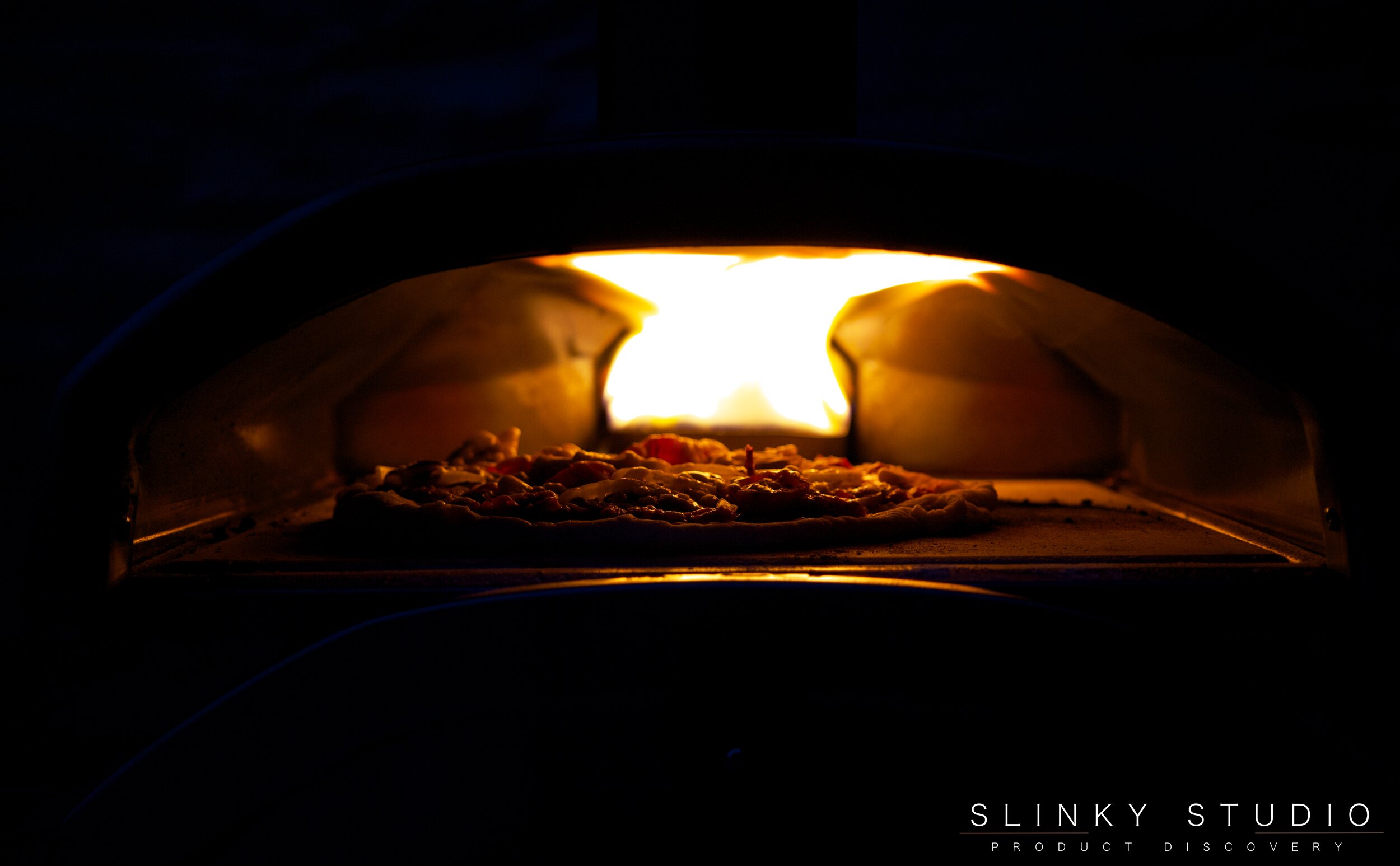 Ooni Fyra Pizza Oven Fire Shot at Night.jpg