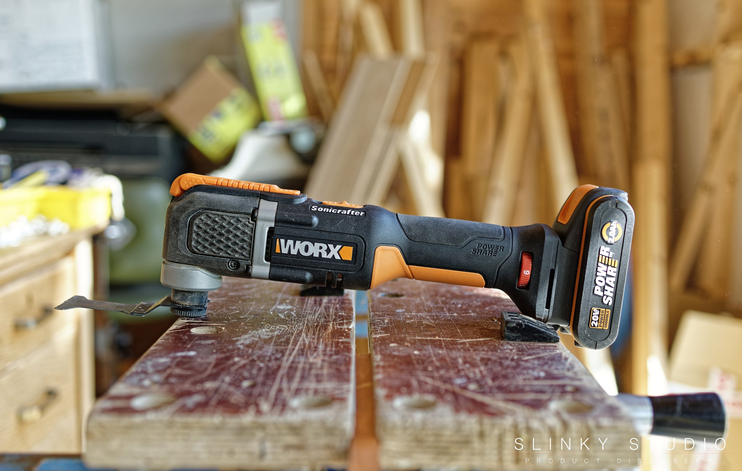 WORX PowerShare WX696.9 Sonicrafter Oscillating Multi Tool Review