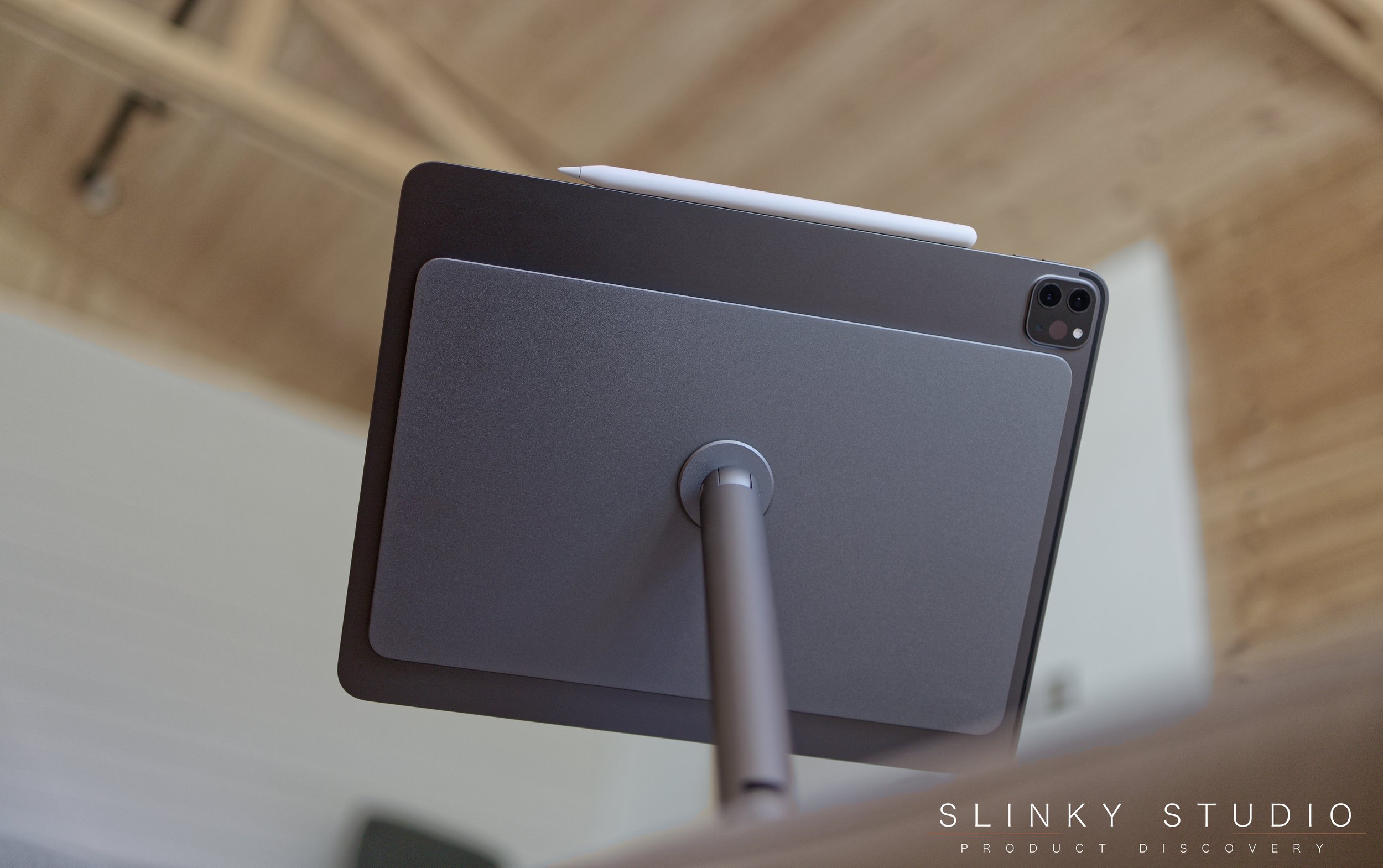 Benks Infinity Pro Magnetic iPad Pro 12.9%22 Stand Behind View.jpg