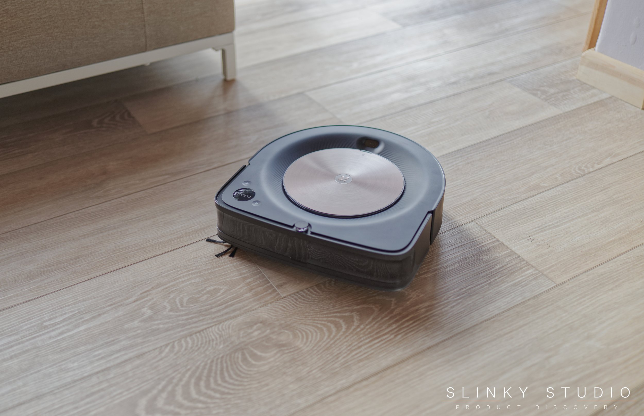 iRobot Roomba s9+ Robot Cleaner Scandi Office Studio Oak Floor.jpg