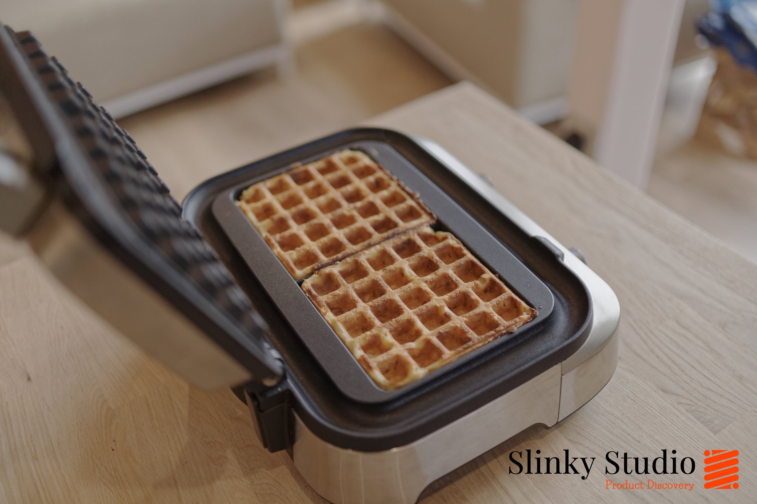 Sage Smart Waffle Pro Cooked Golden Cheese & Onion Flavour.jpg