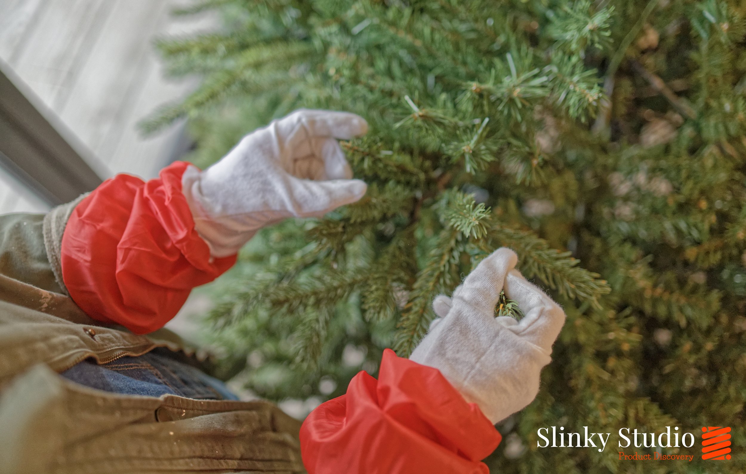 King of Christmas King Fraser Fir Tree Shaping with supplied gloves.jpg