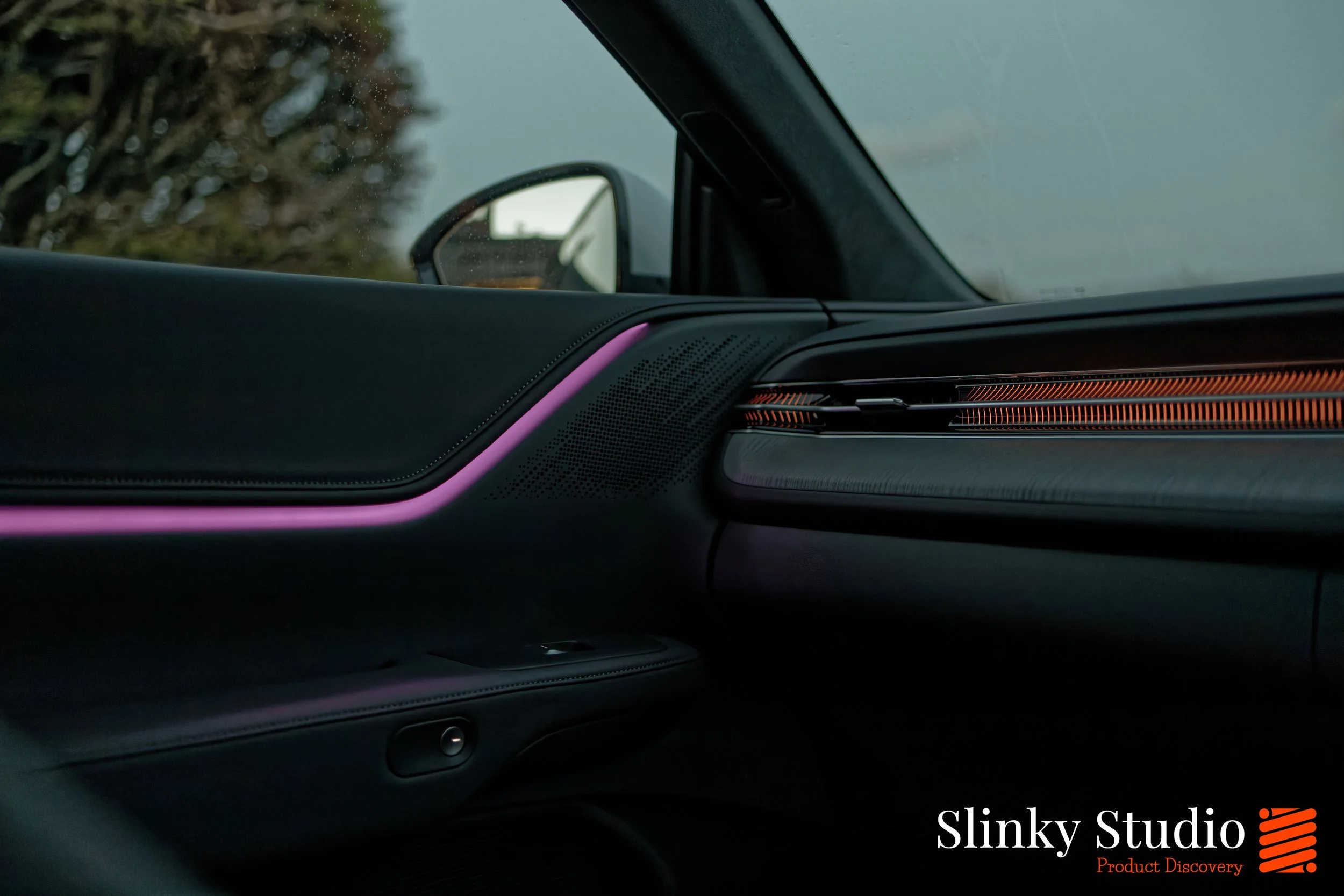 XPENG G6 Dark Grey Interior Ambient Lighting at Night.jpg