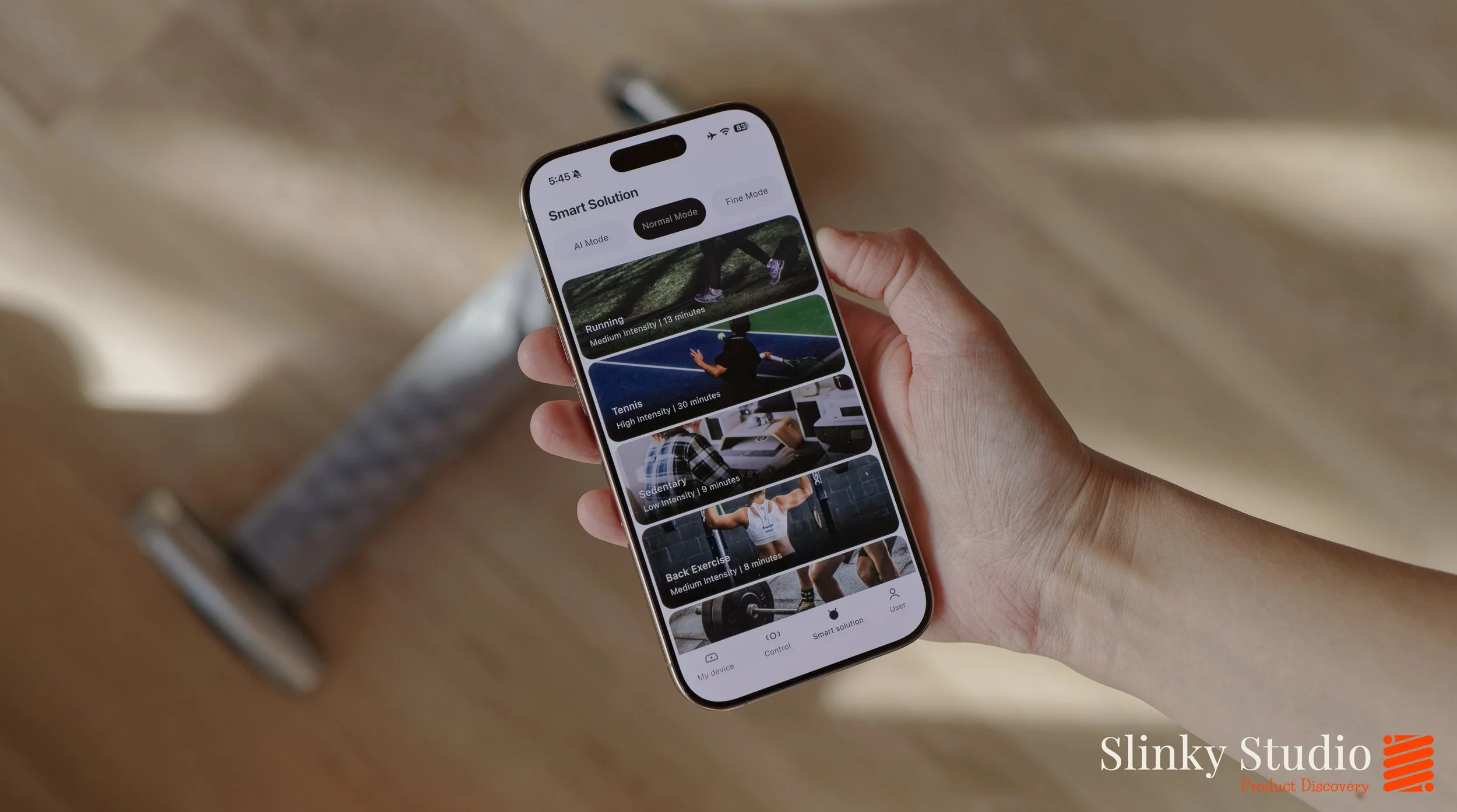 RheoFit A1 Roller Massager App Presets Modes.jpg