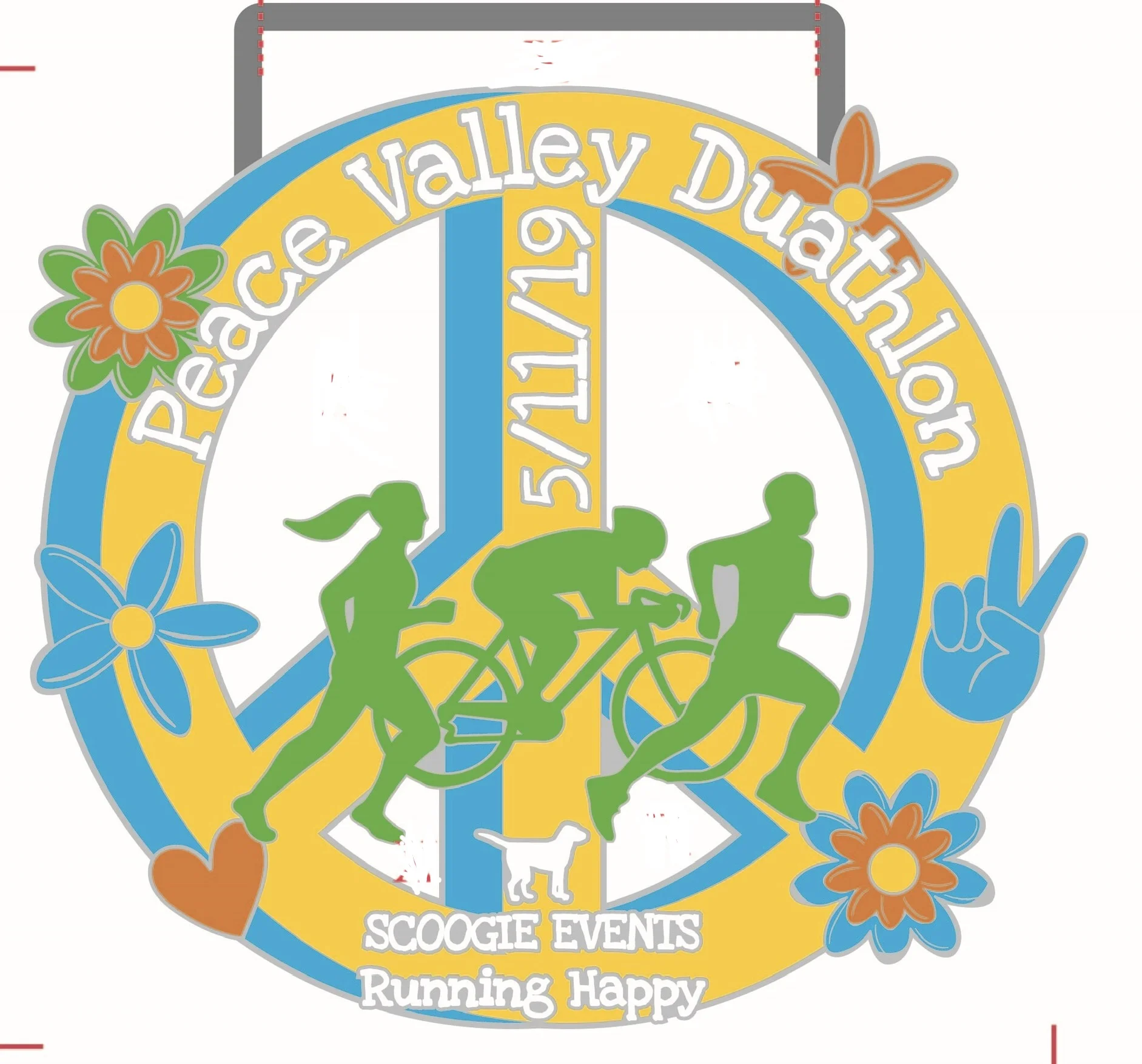 This is the finisher’s medal from PVD Spring 2019…wait till u see PVD Part Deux’s :-)