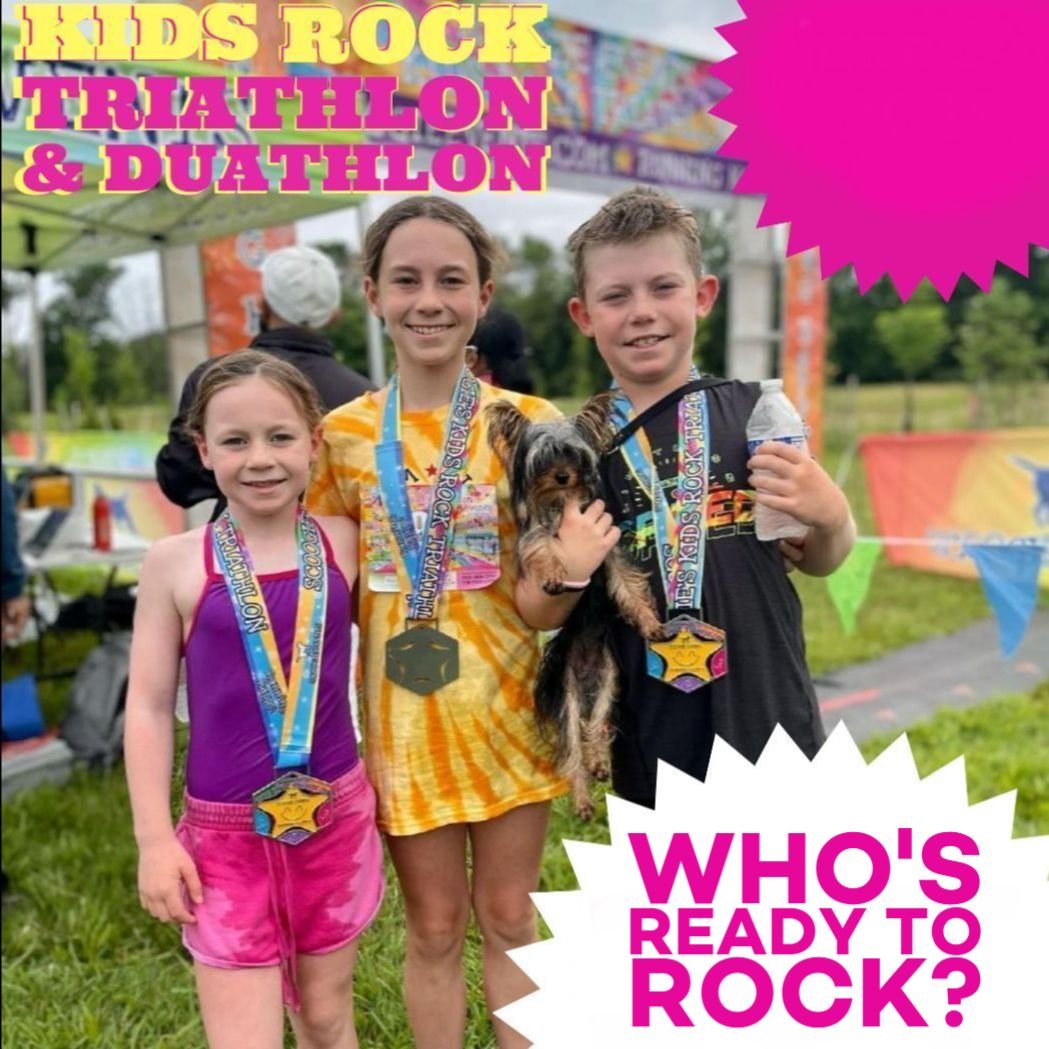 10TH ANNUAL KIDS ROCK TRIATHLON & DUATHLON!
