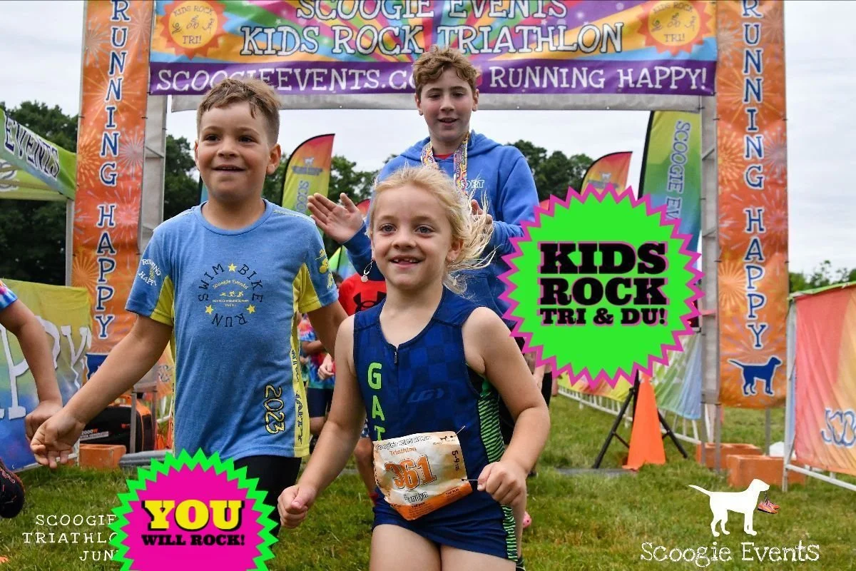 SCOOGIE'S KIDS ROCK ENDLESS SUMMER TRIATHLON & DUATHLON!