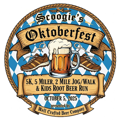 Scoogiรซ's Oktoberfest 5k, 5 Miler, 2 Mile Jog/Walk & Kids Root Beer Run!