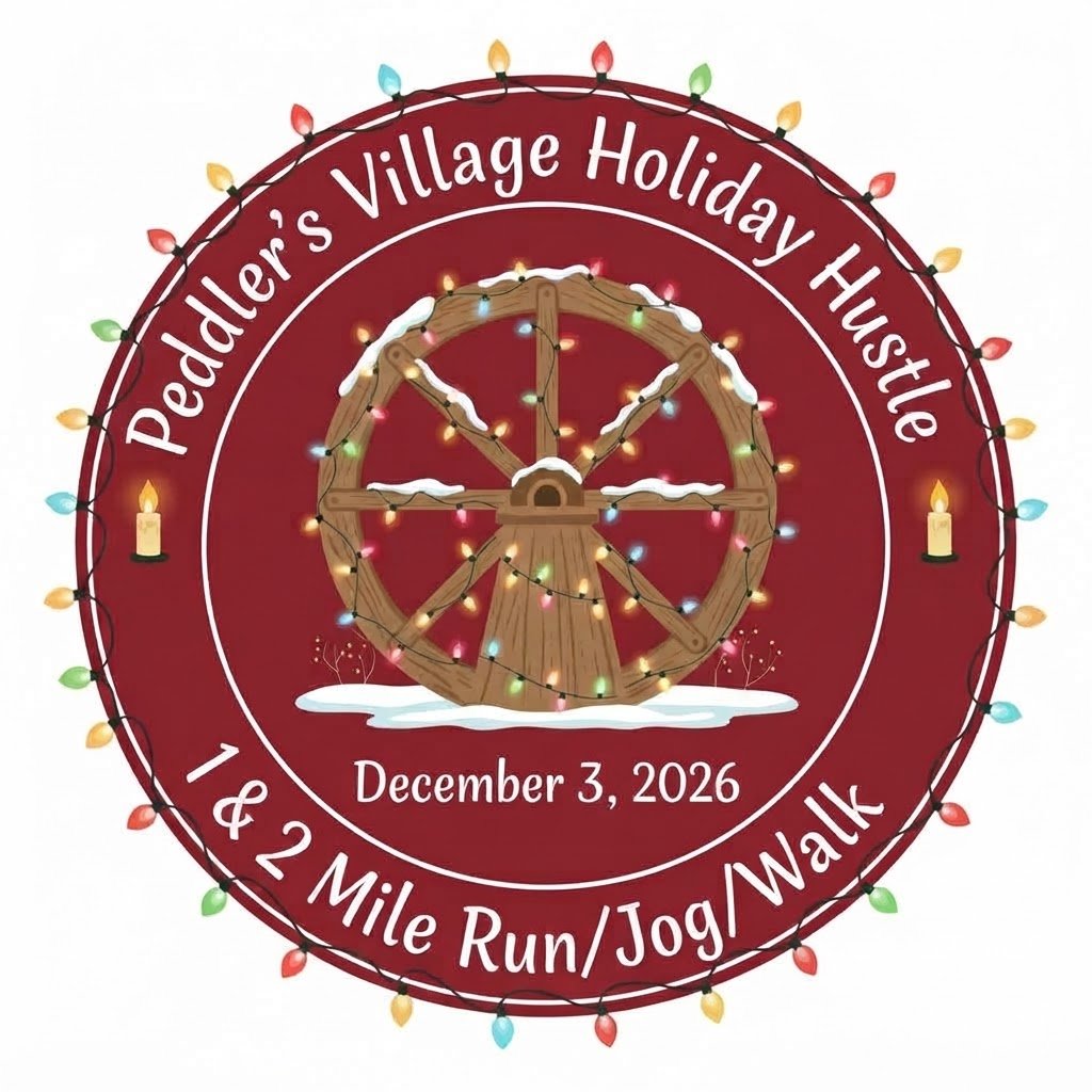 7th Annual Peddler’s Village Holiday Hustle! 1 &amp; 2-Mile Run/Jog or Walk!