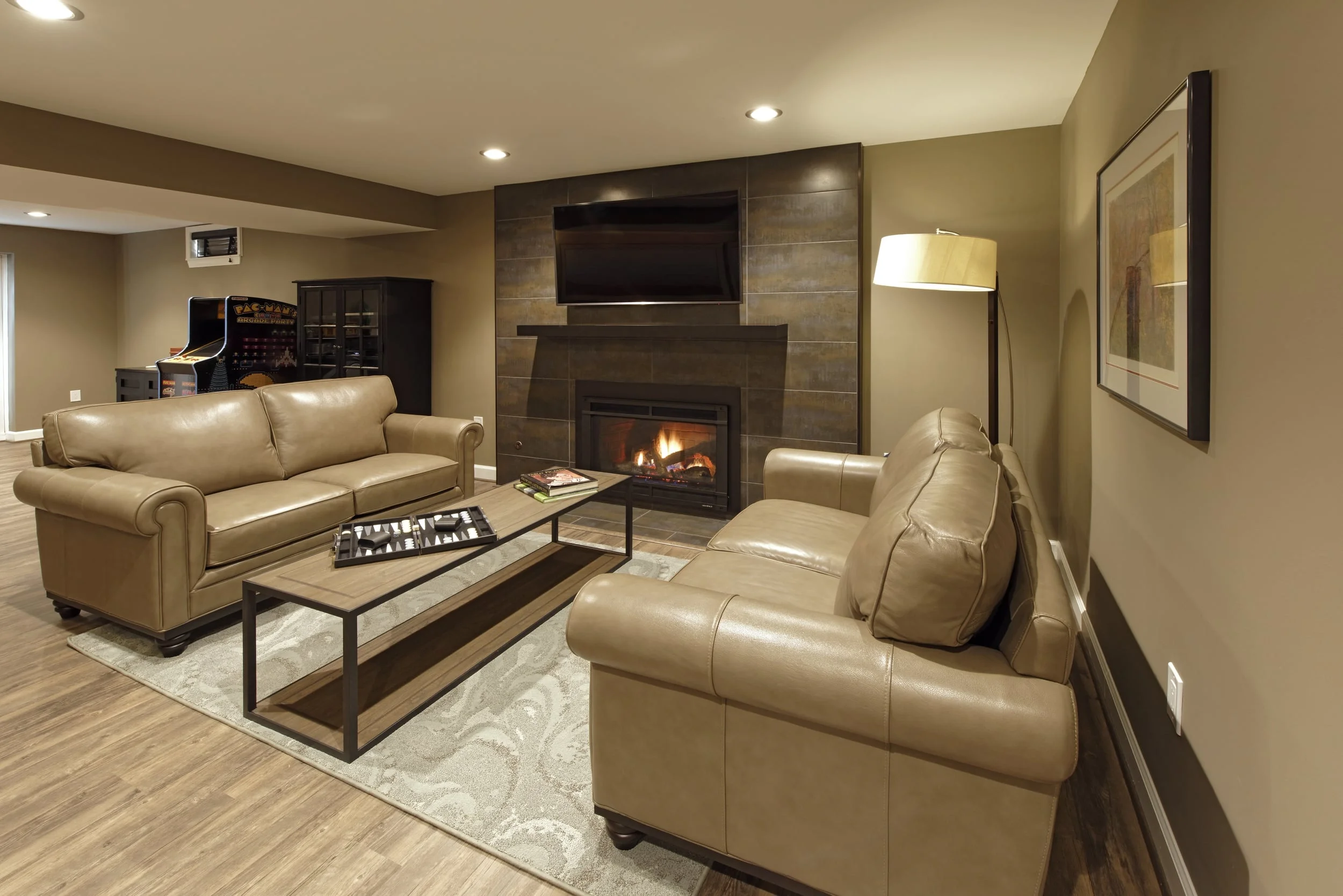 Chantilly Virginia Basement