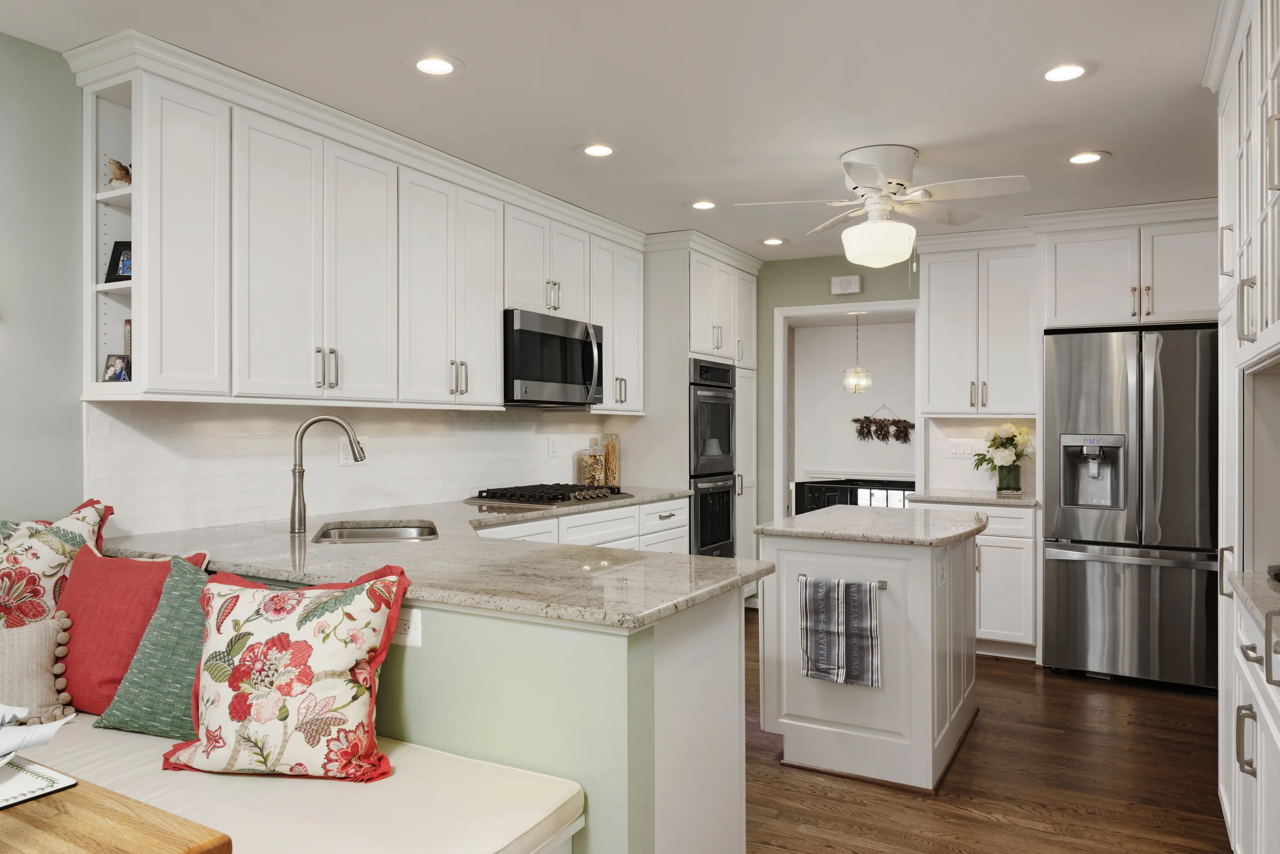 White Annandale Virginia Kitchen