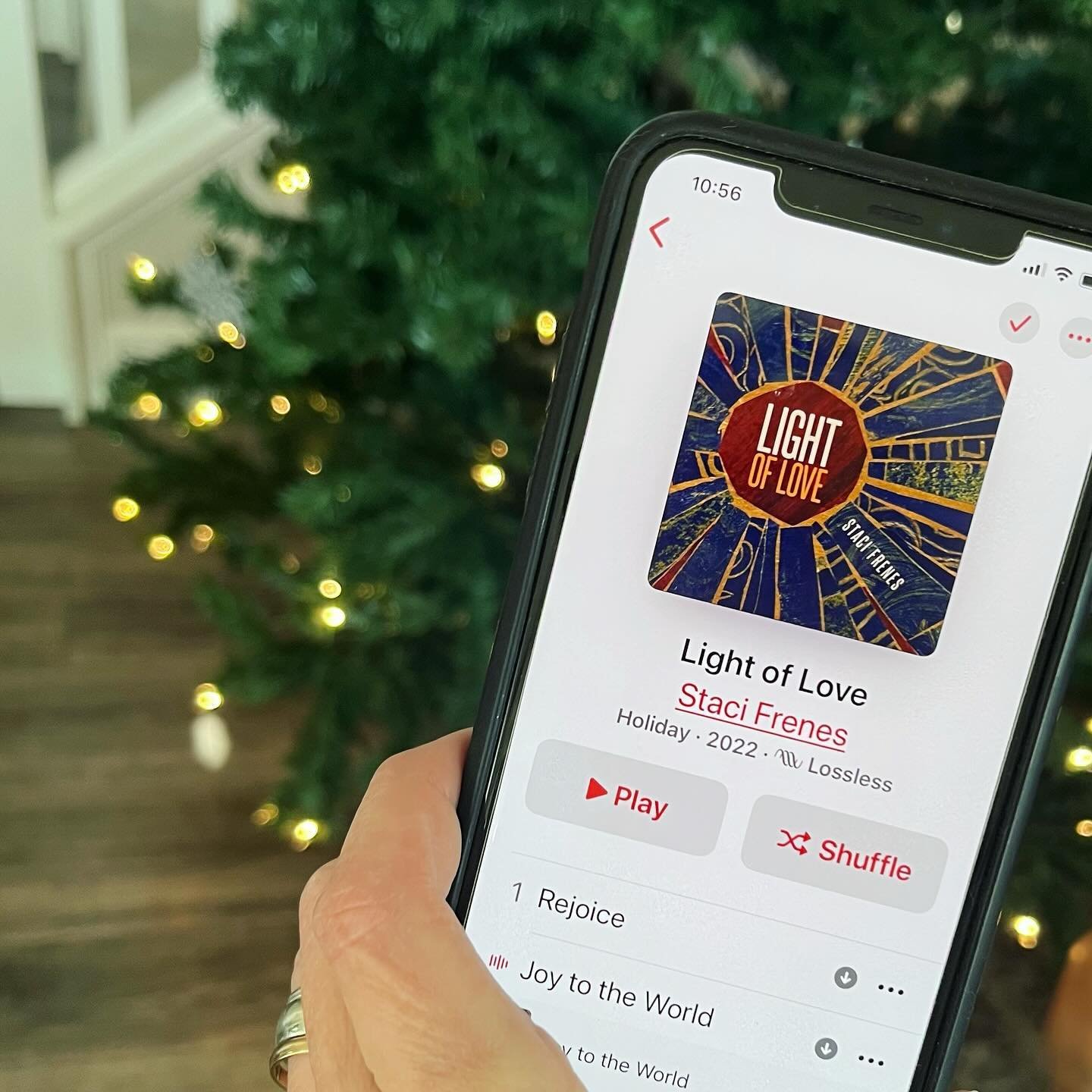 ✨Have you added &ldquo;Light of Love&rdquo; to your holiday playlist yet? ✨Follow the link in my bio to find it on your favorite streaming site.