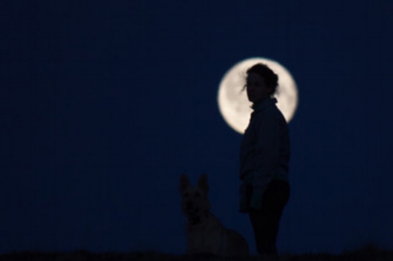 'Summer Moon on Baffin Island' by Taymin Kane, Iqaluit