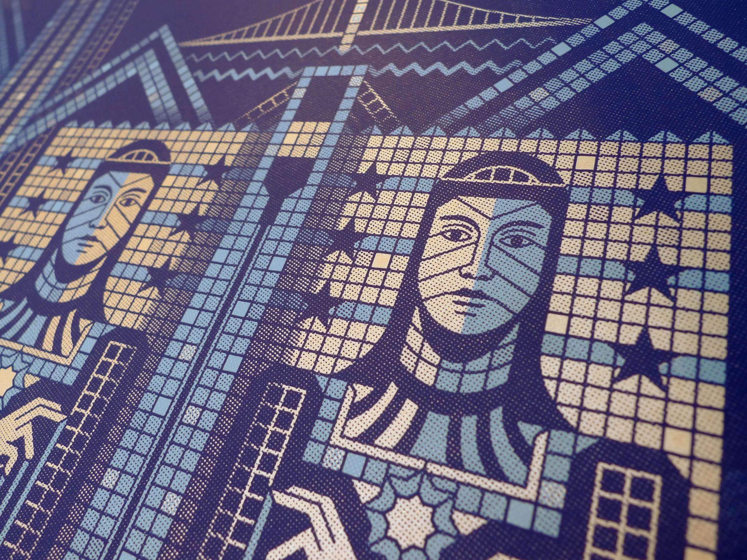 Dave Matthews and Tim Reynolds Oakland Poster