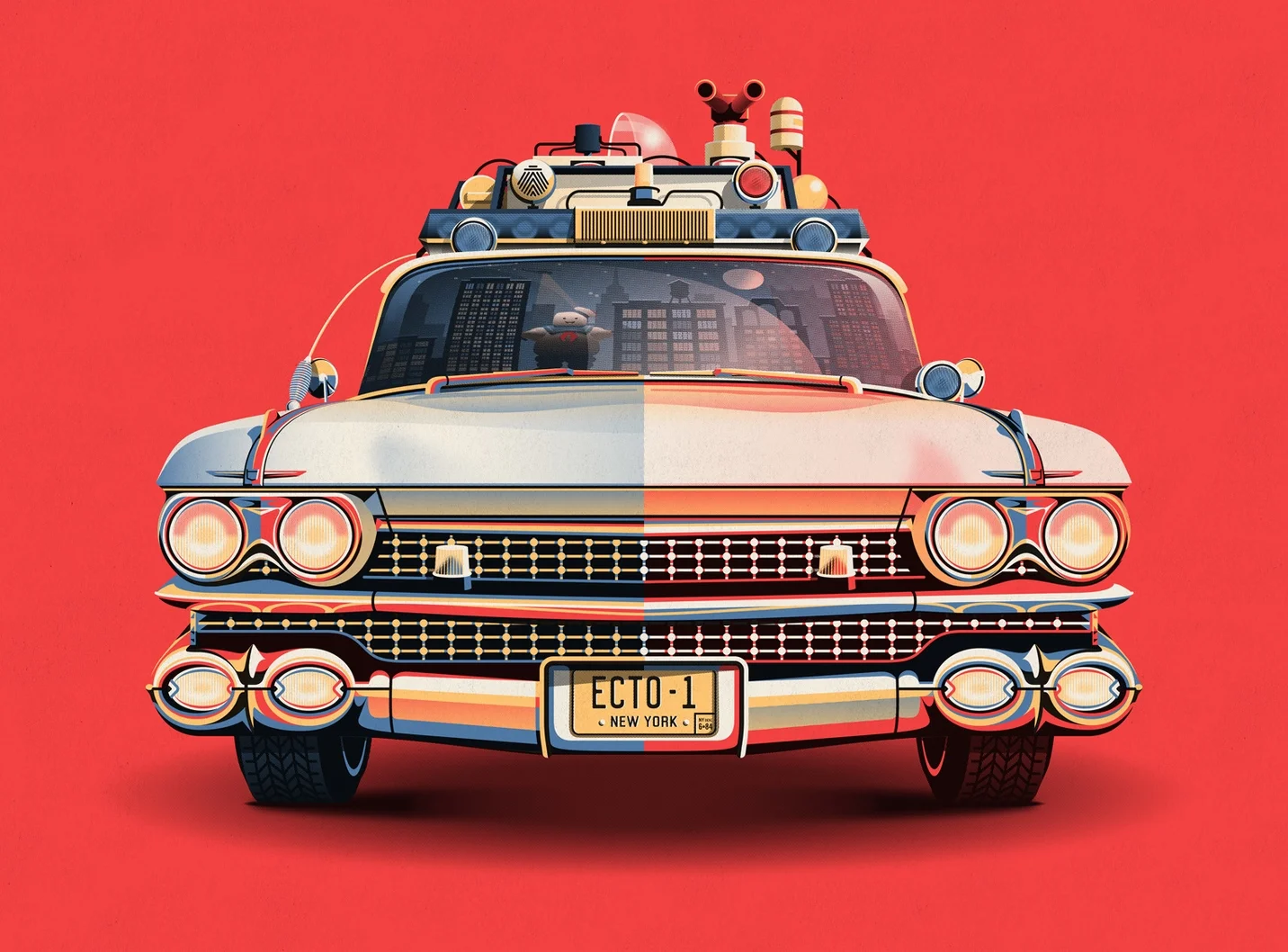 Ghostbusters 30th Anniversary Ecto-1 
