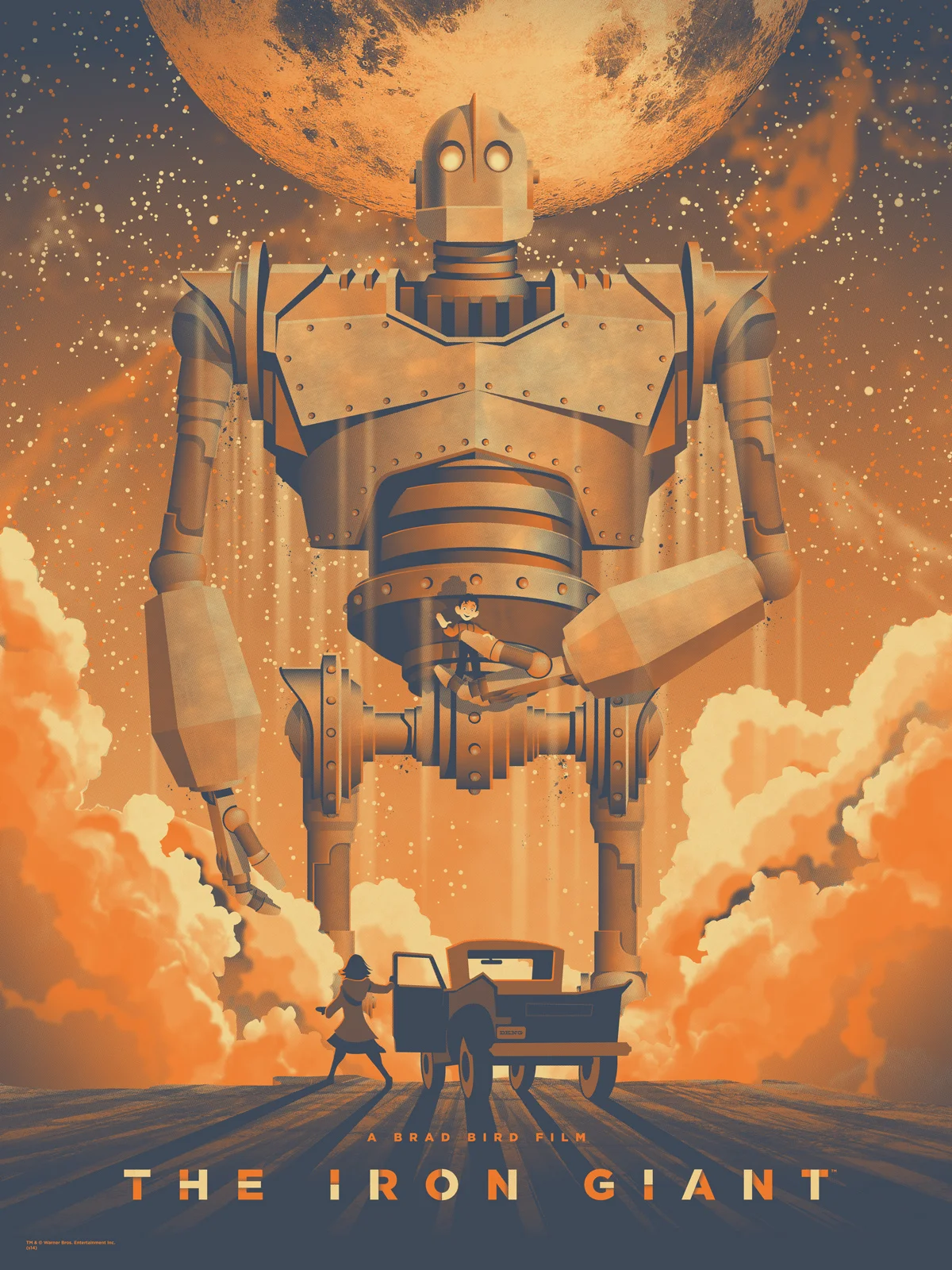 The Iron Giant Mondo Art Print 