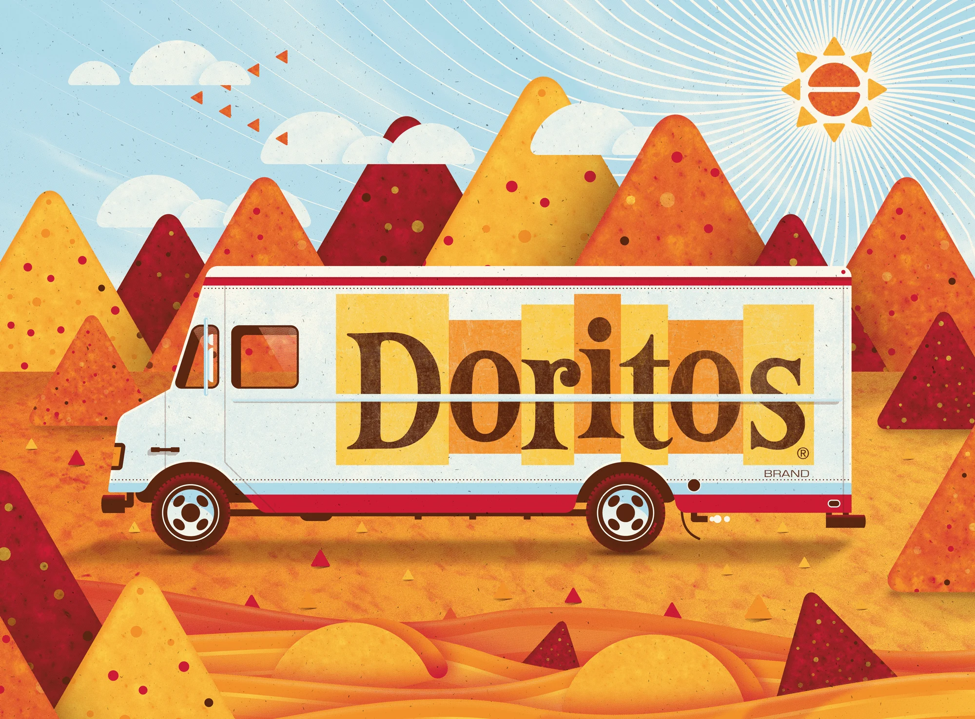 Doritos Art Print 