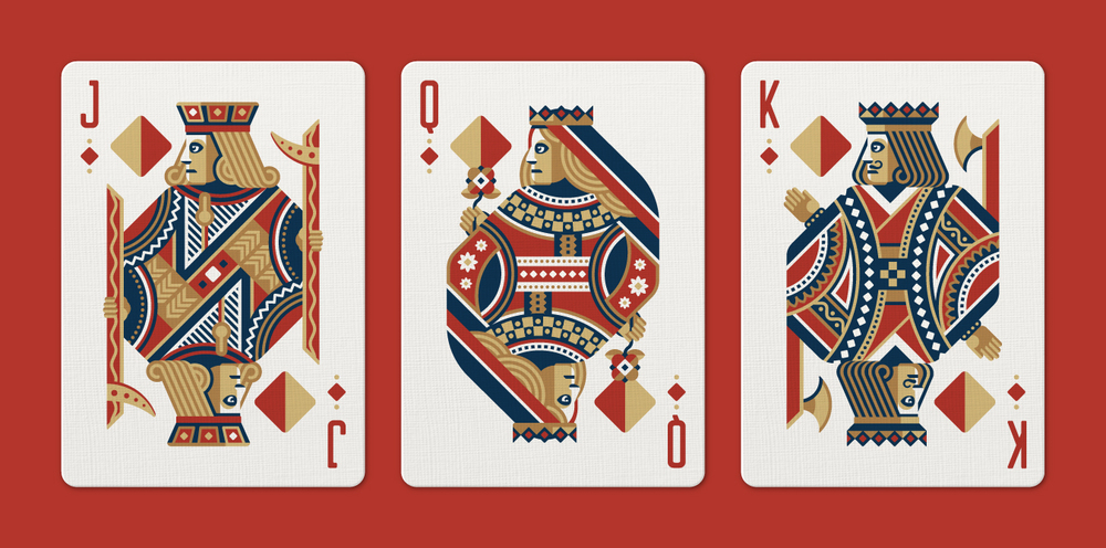chef Ananiver plasticitet DKNG 'Red Wheel' Playing Cards — DKNG