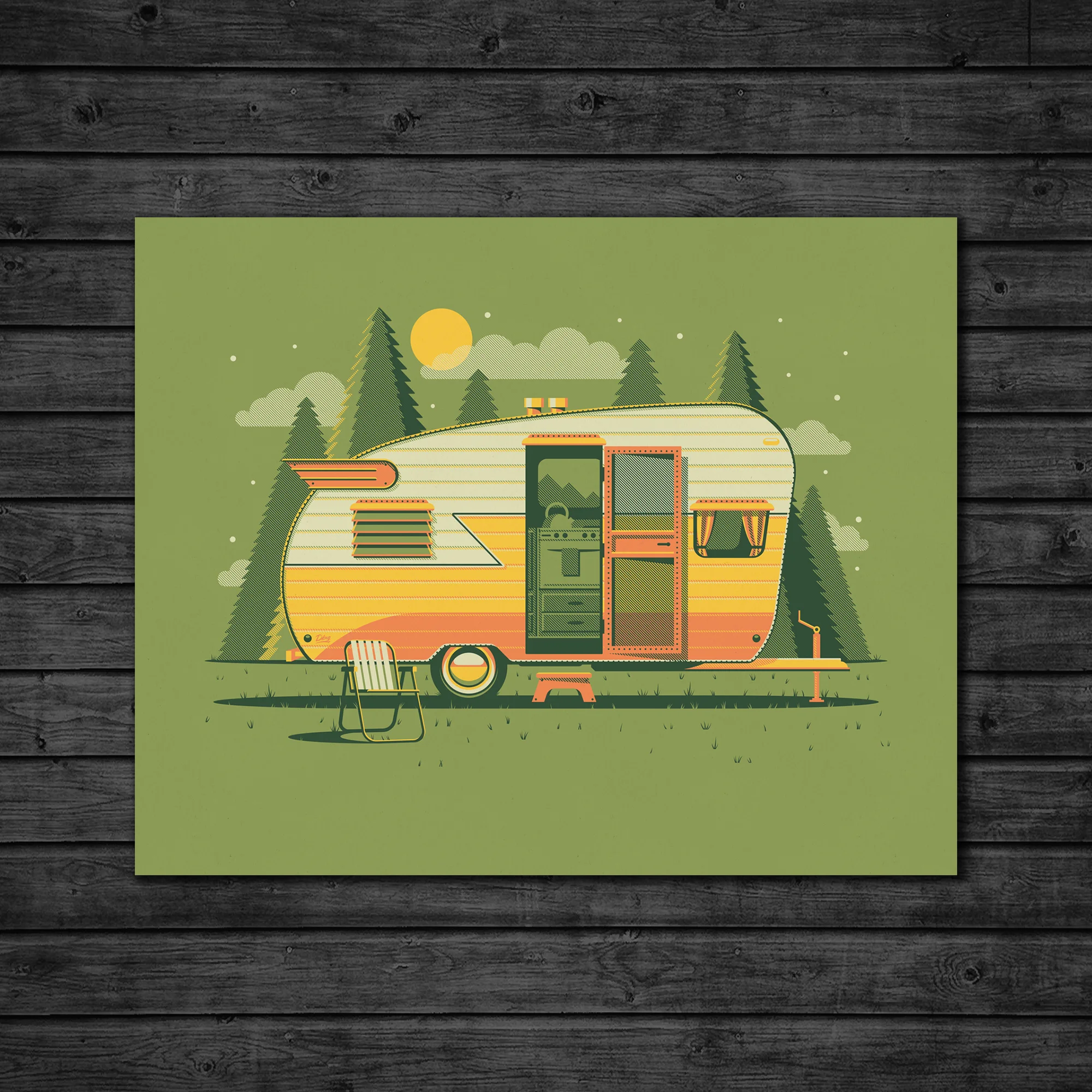 Sierra art print by DKNG