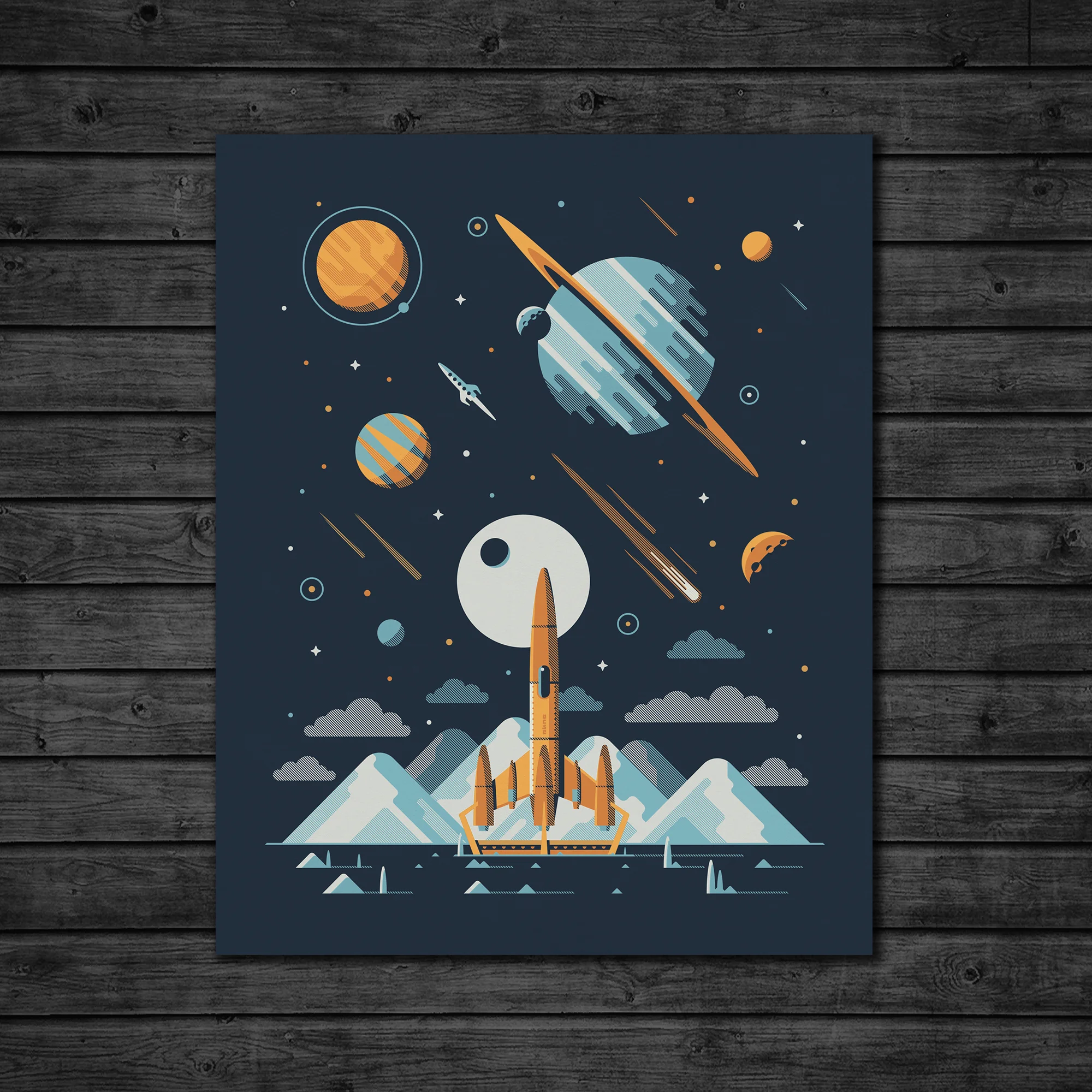 Europa art print by DKNG