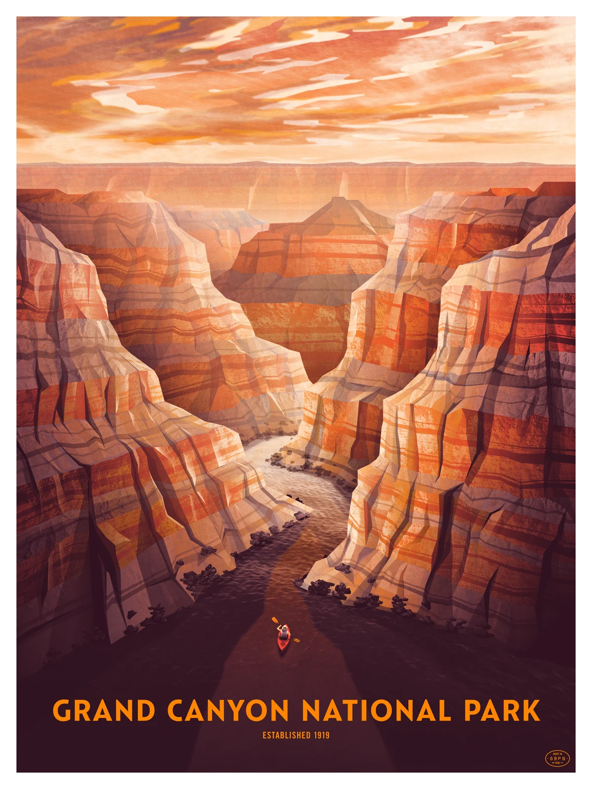 Grand Canyon National Park Poster — DKNG