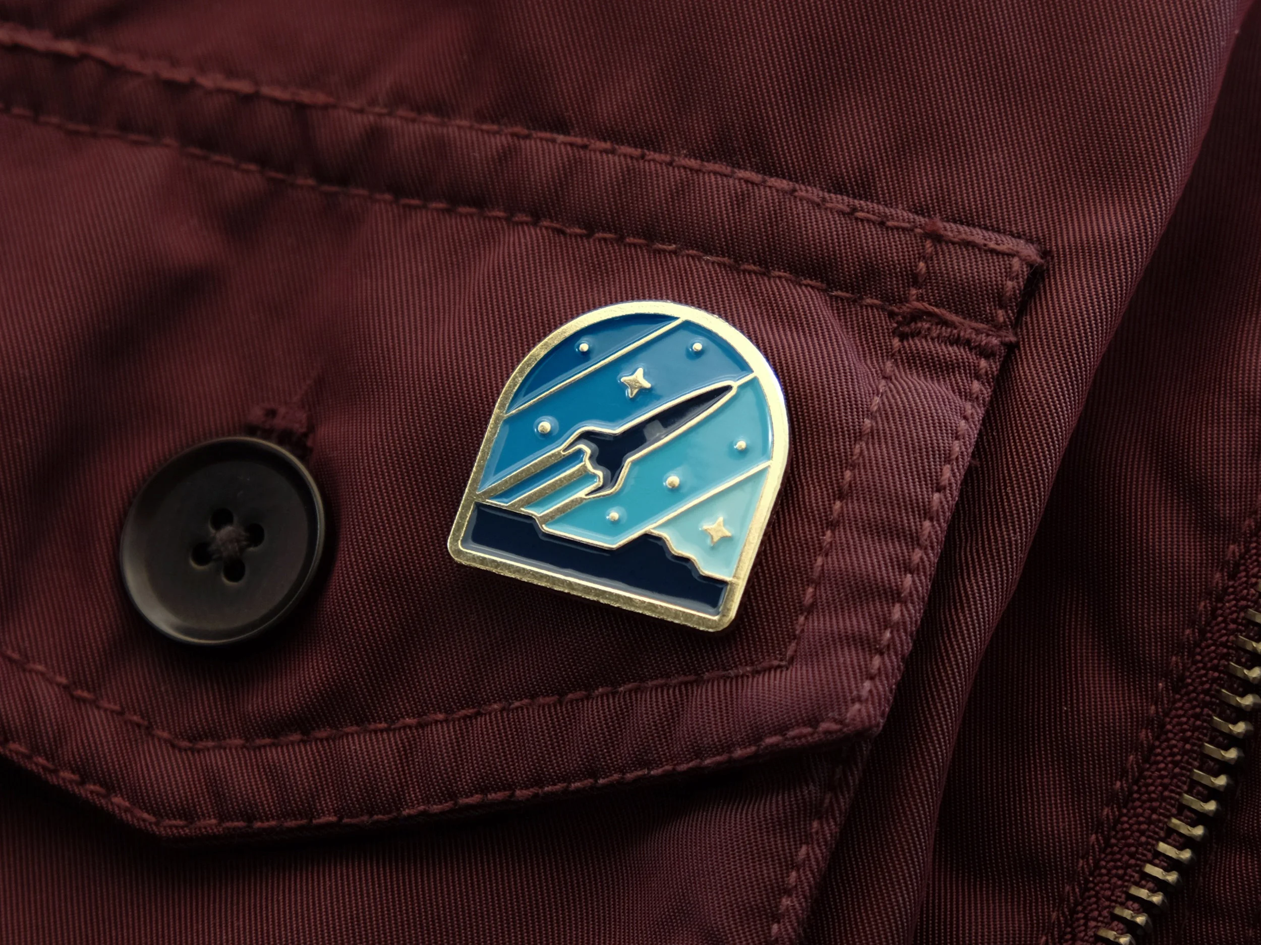 Rocketeer Pin by DKNG