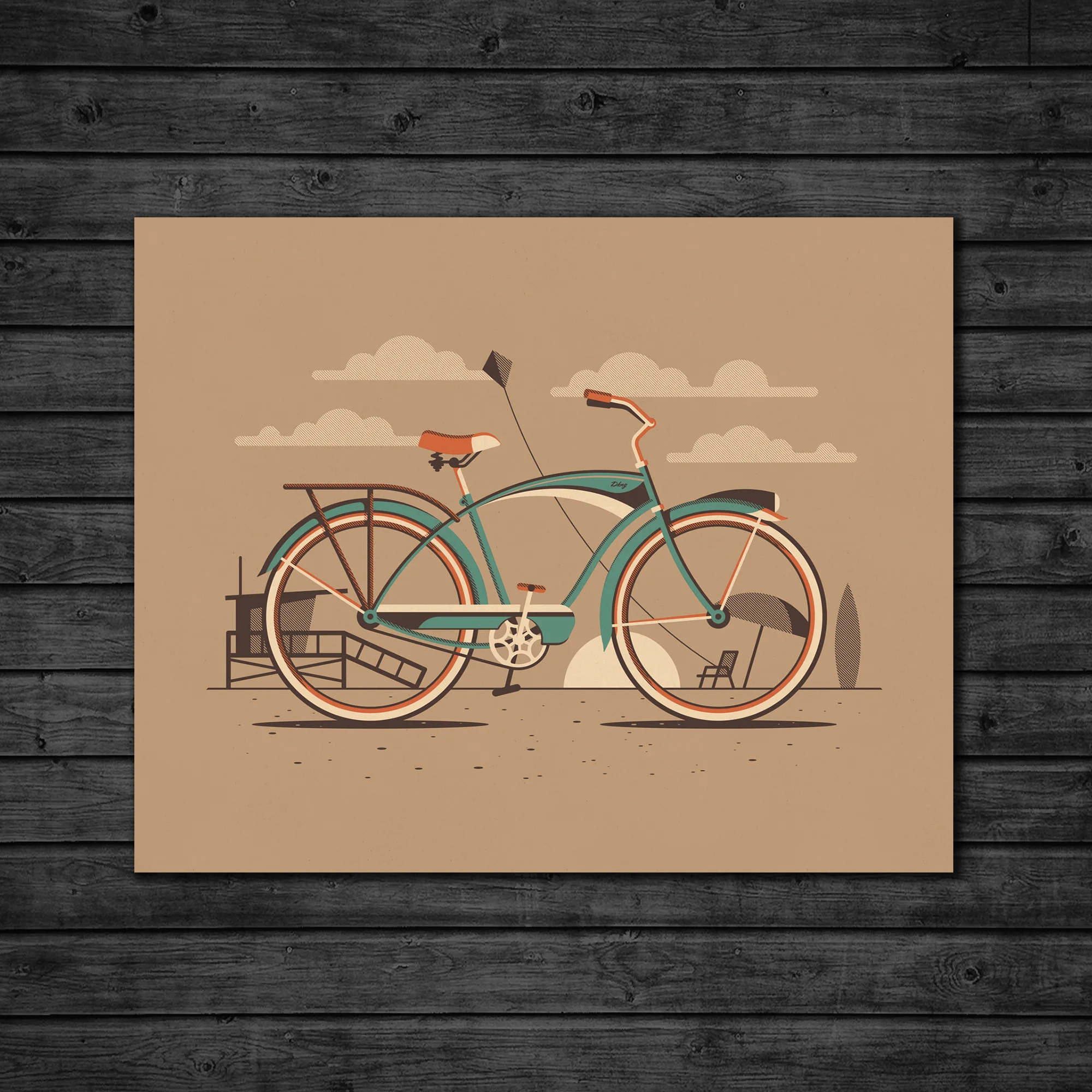 Venice art print by DKNG