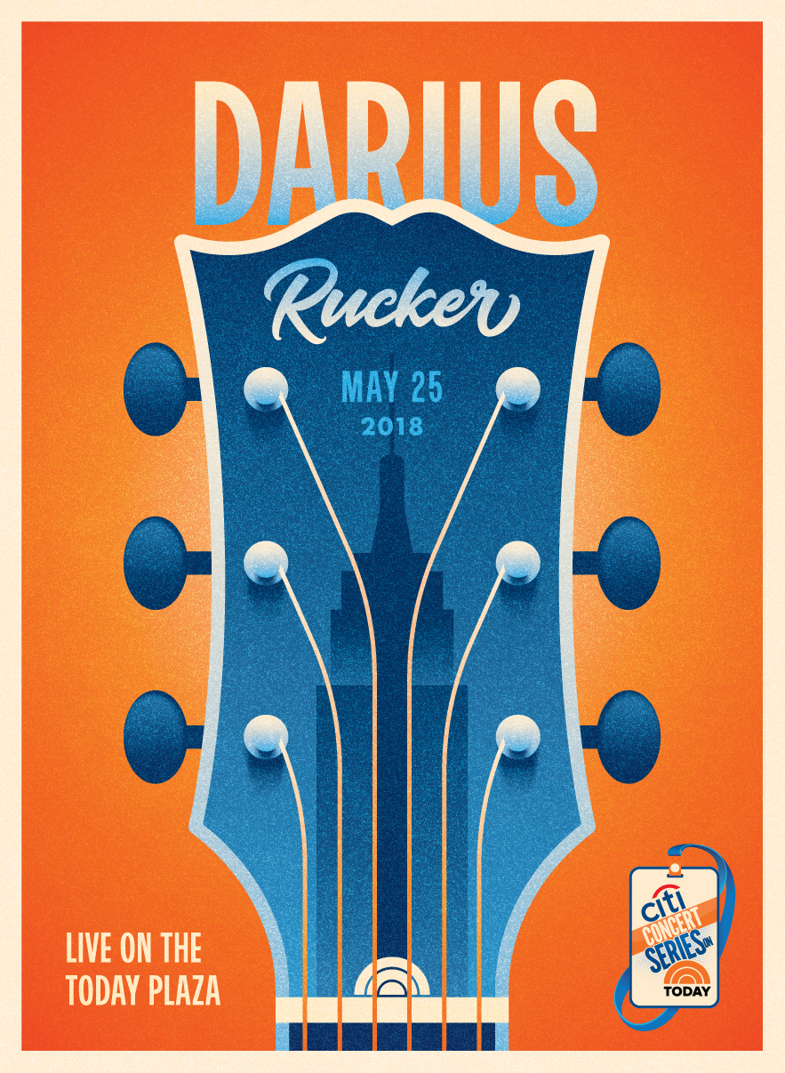 TODAY Show Citi Concert Series Posters — DKNG