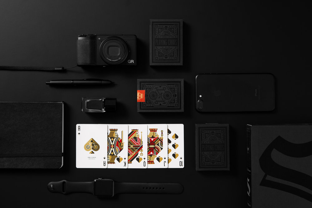 DKNG Black Wheels Playing Cards by Art of Play