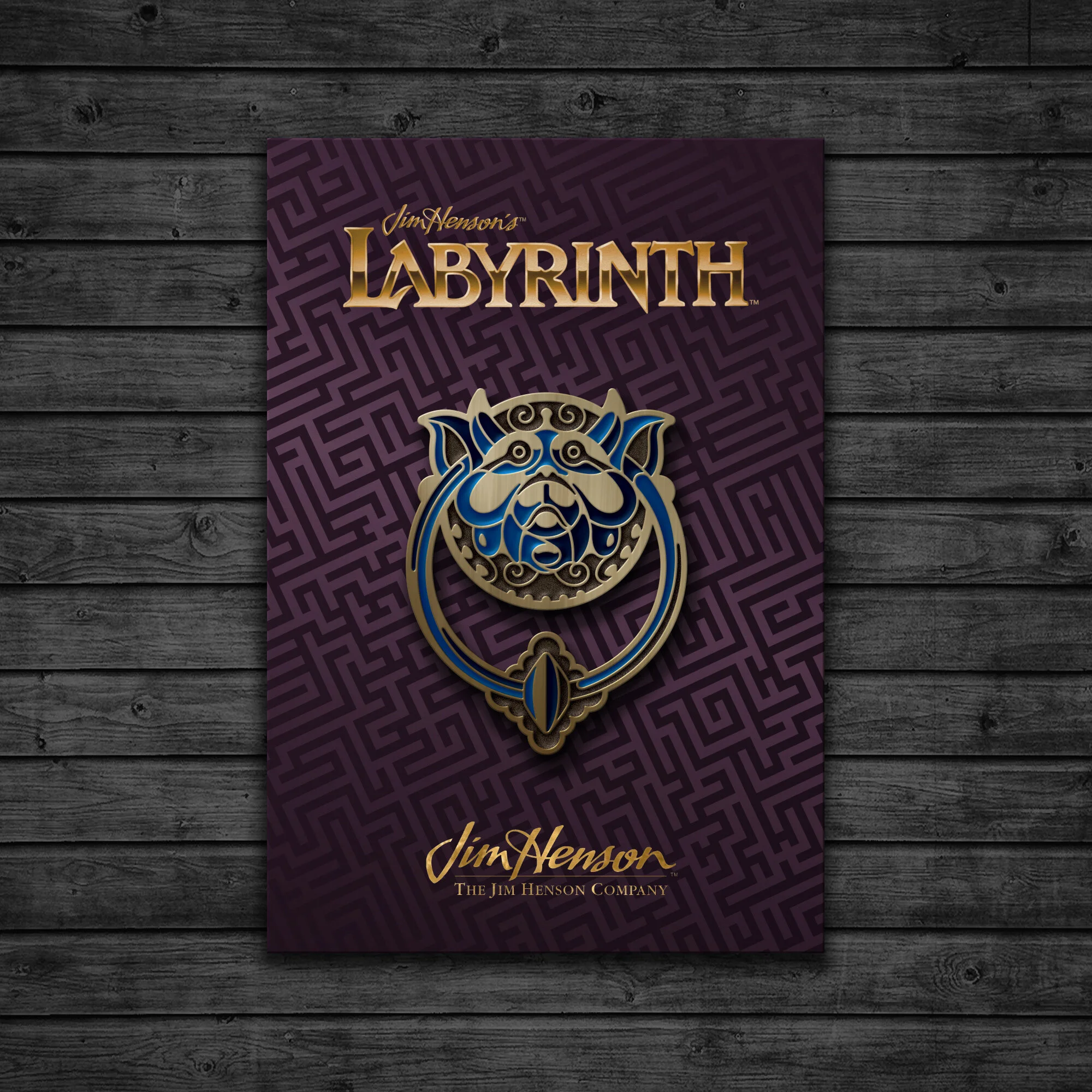 New Labyrinth Enamel Pin Collection — DKNG