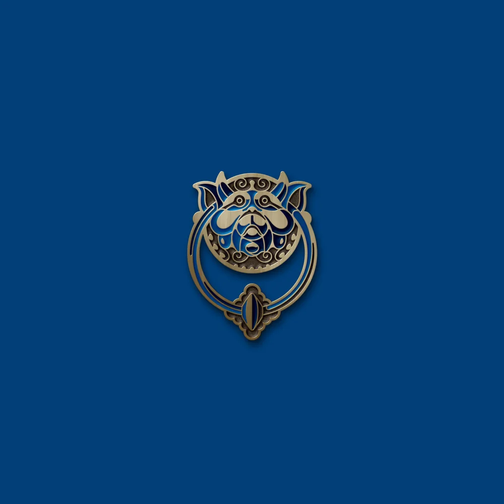 Labyrinth Left Door Knocker Pin Dkng Labyrinth Left Door Knocker Pin Dkng
