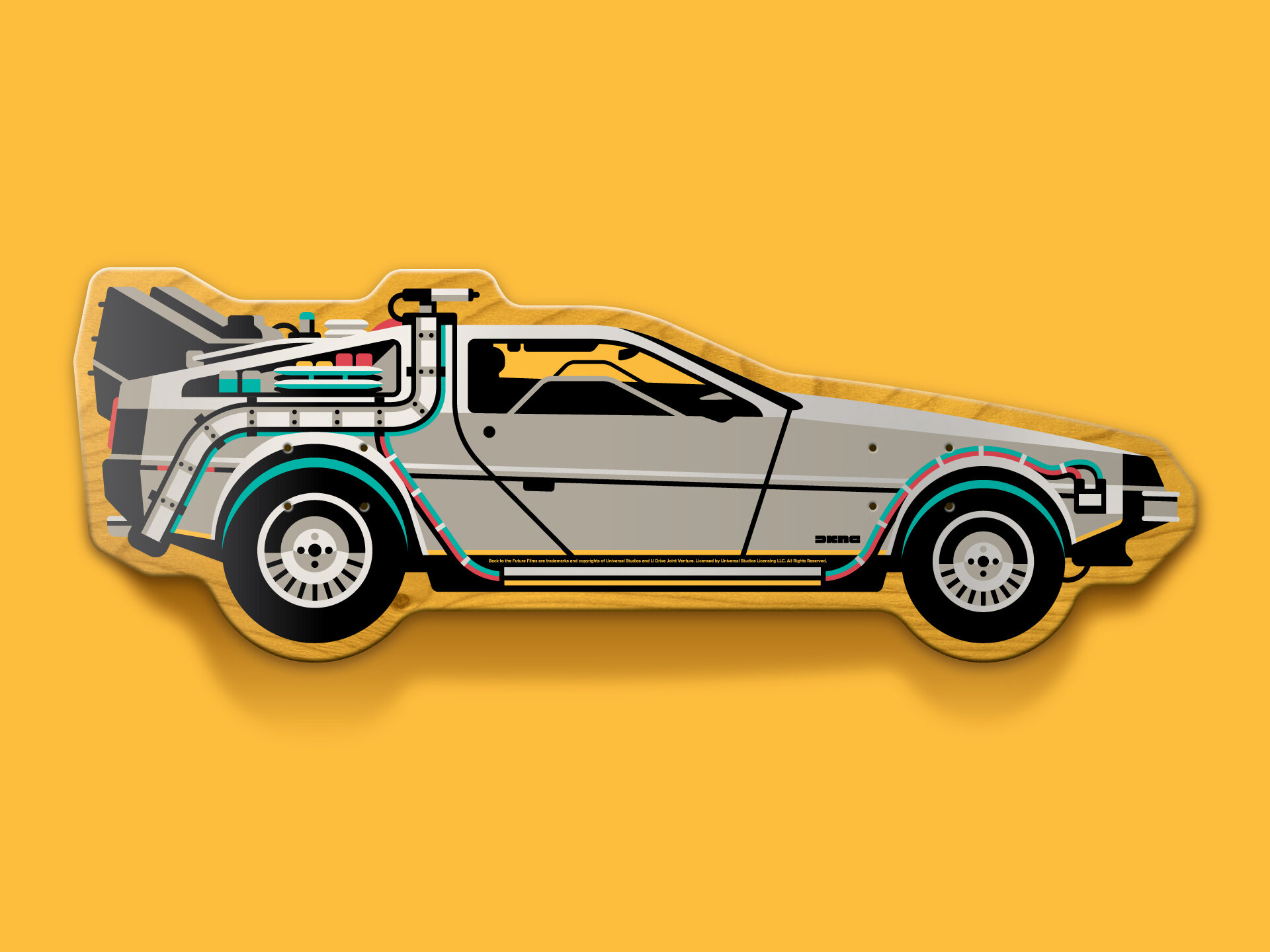 Back to the Future 35th Anniversary Skateboard Decks