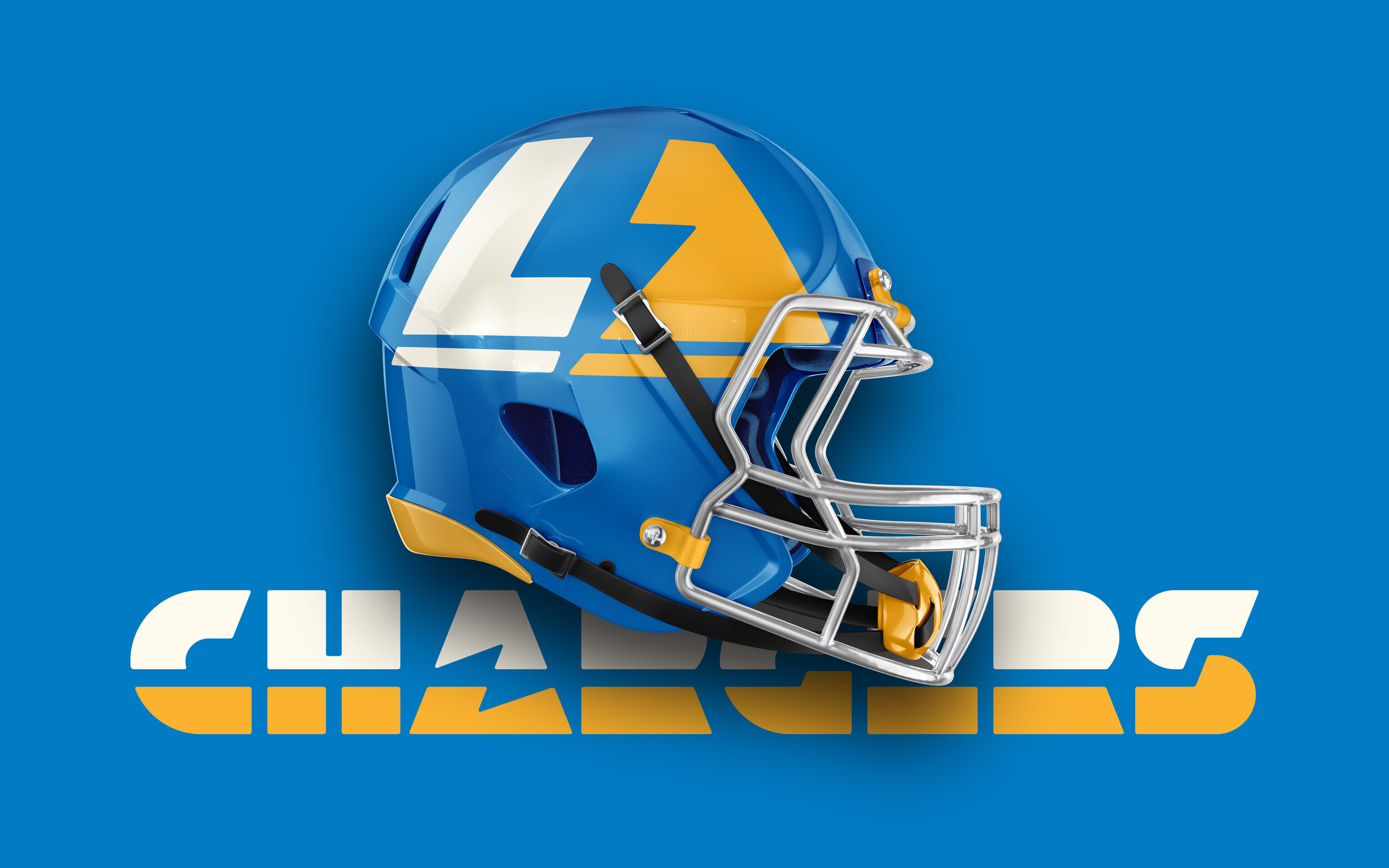 Super Design Bowl L.A. Chargers Logo — DKNG