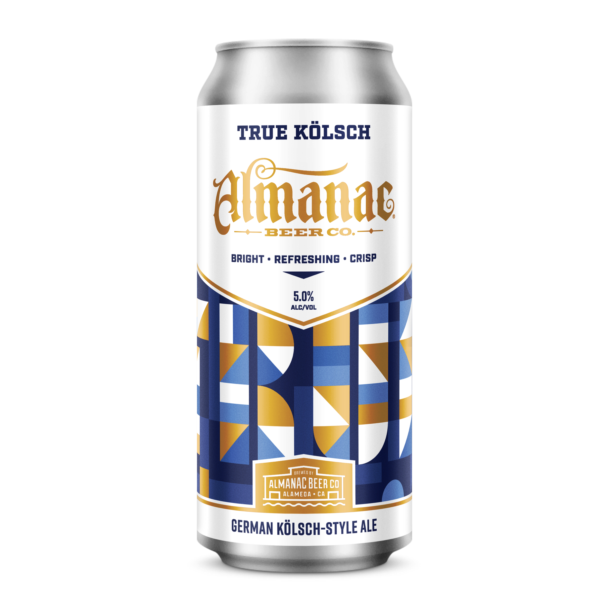 Almanac True Kölsch Beer Can Design by DKNG