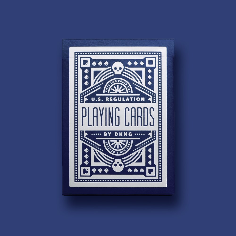 DKNG ‘Blue Wheel’ Playing Cards