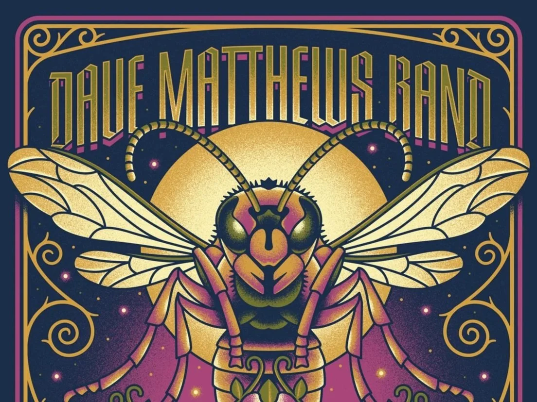 Dave Matthews Band Charlotte, NC Poster