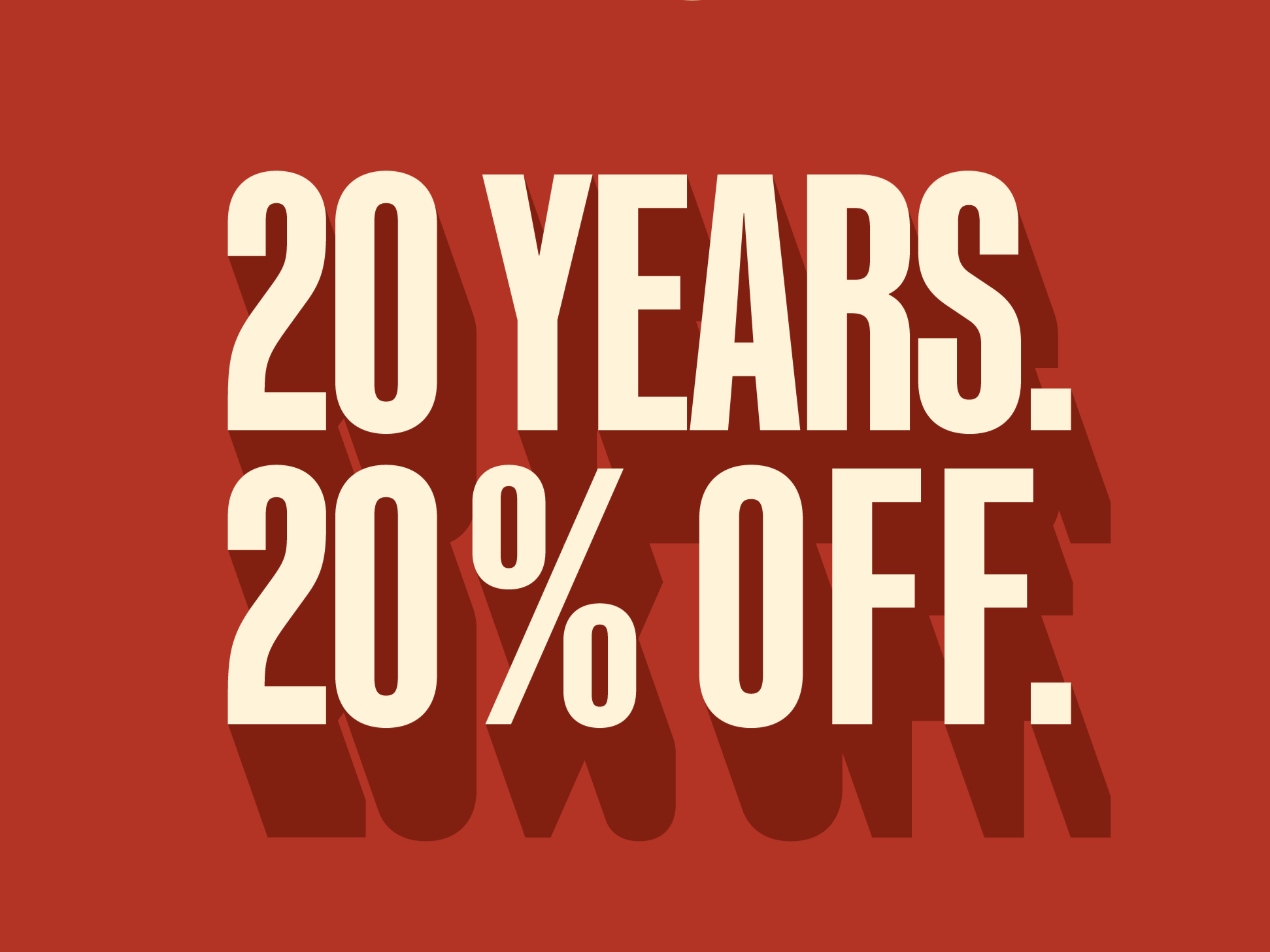 DKNG 20th Anniversary Sale