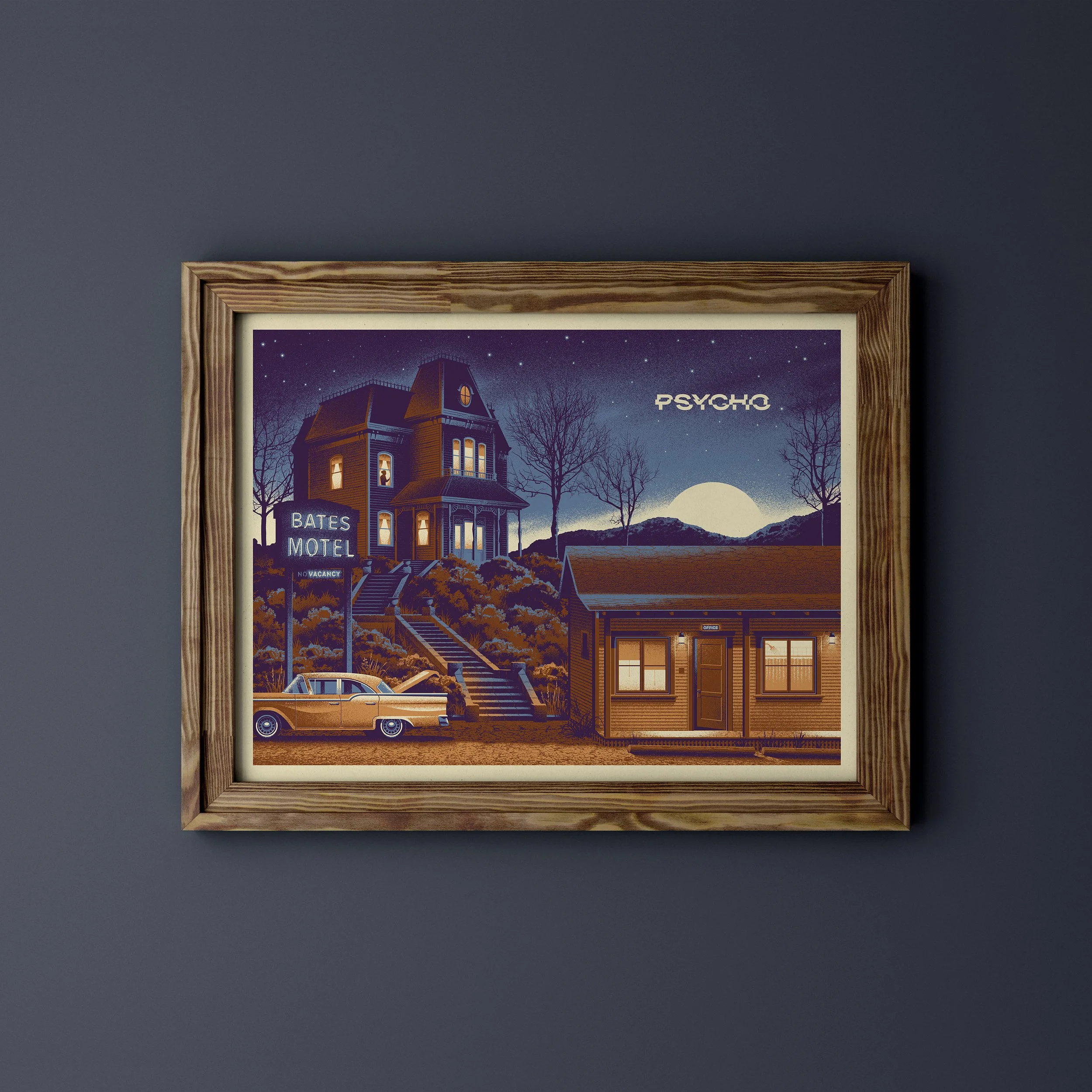 Psycho poster by DKNG