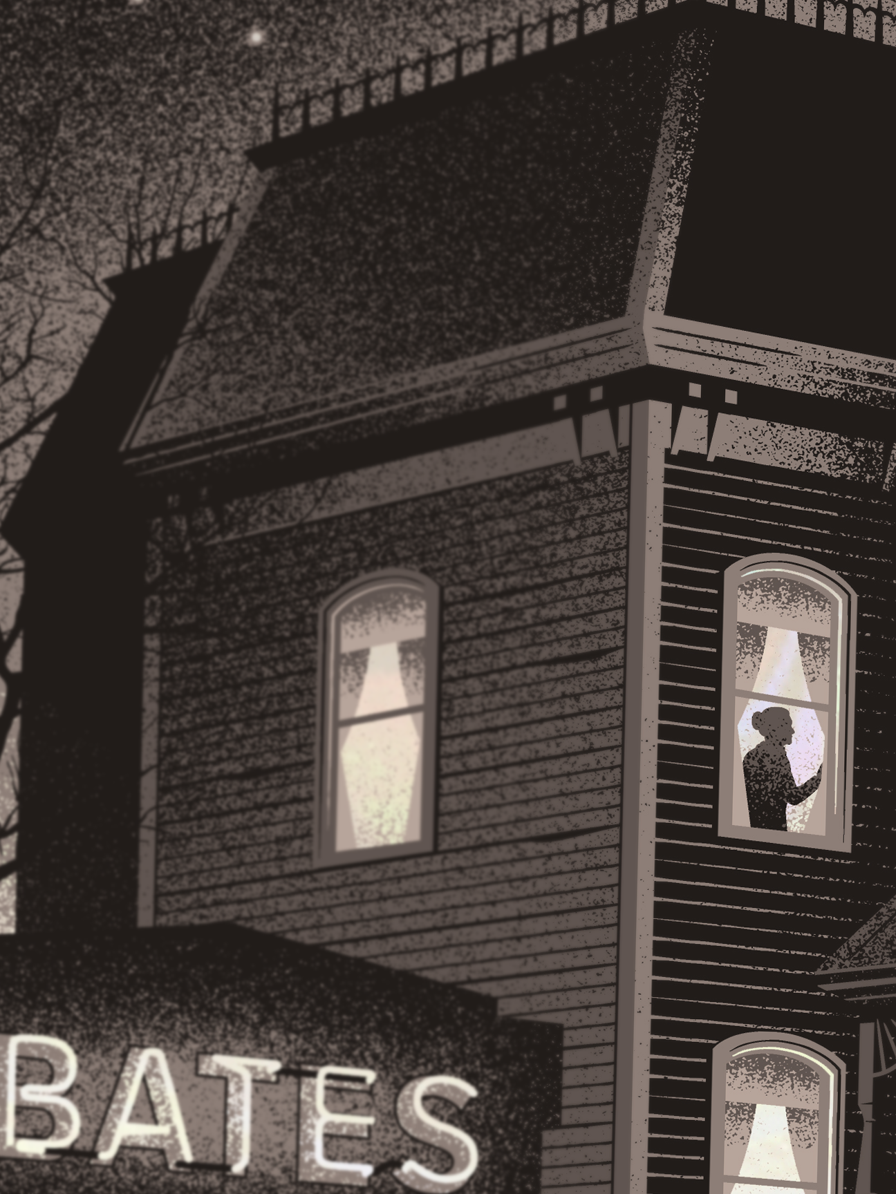 Psycho poster by DKNG