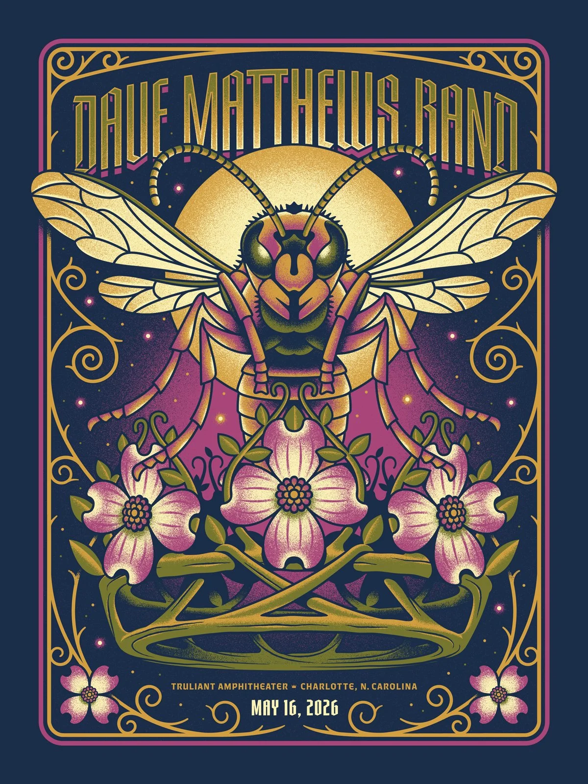 Dave Matthews Band Poster by DKNG