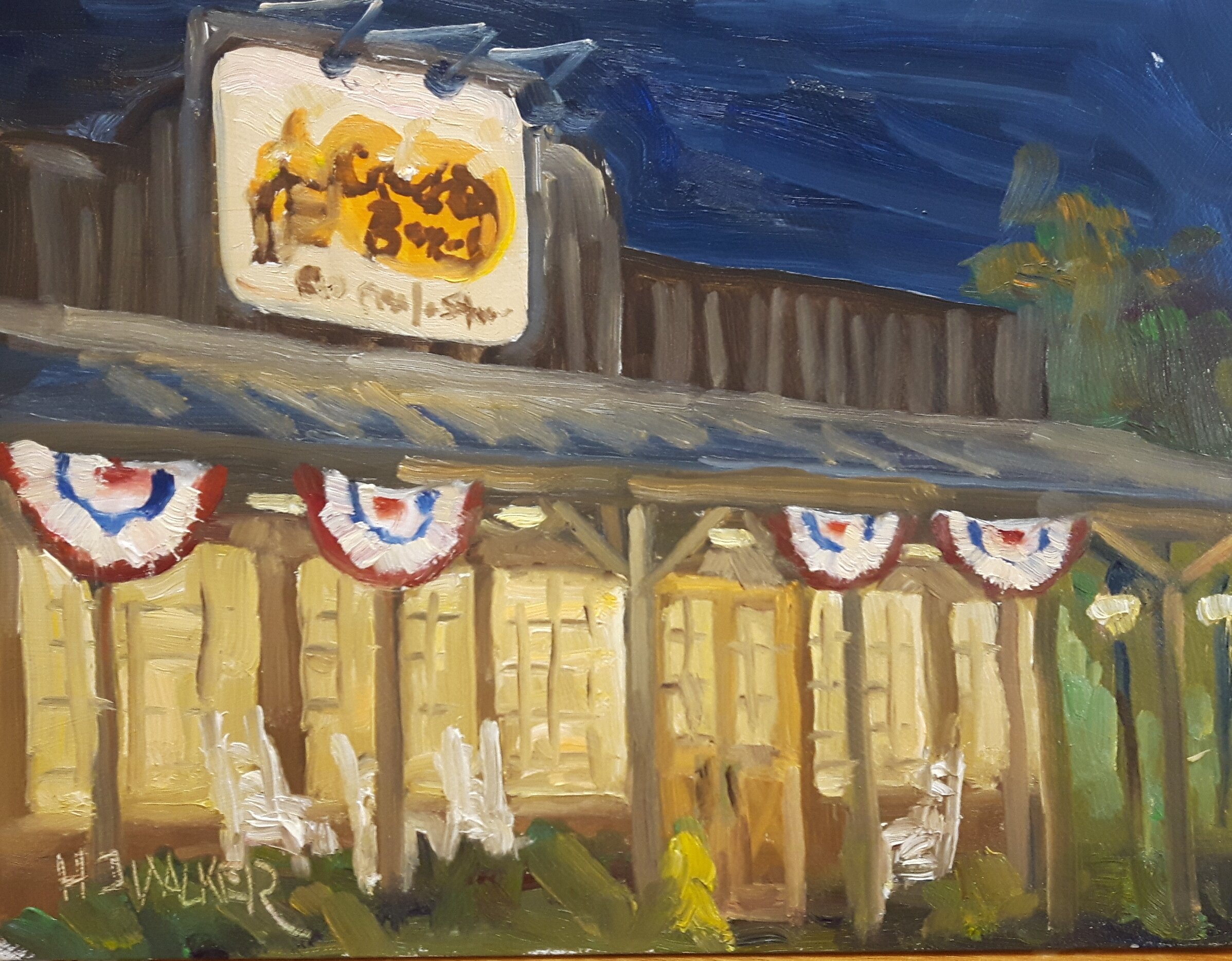 Cracker Barrel plein air