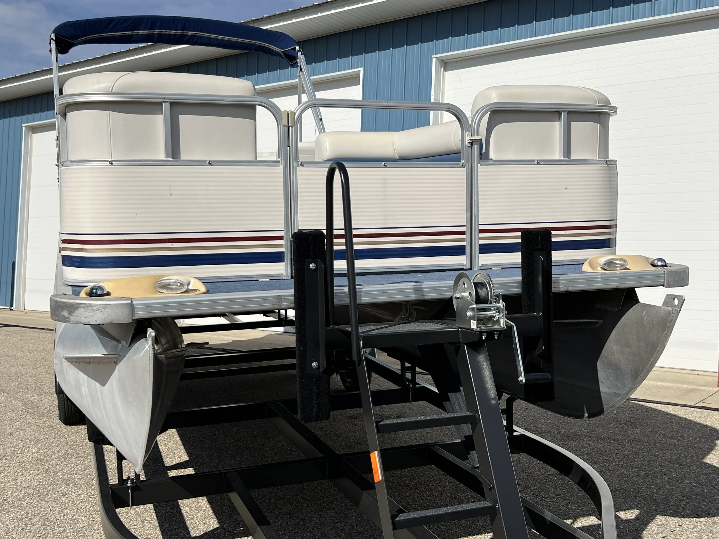 2003 Sylvan 24' Pontoon w 60 Mercury. Includes 2025 Tandem Trailer