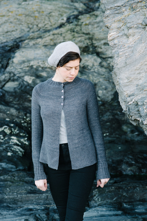 Charlotte light cardigan , by Carrie Bostick Hoge / Madder