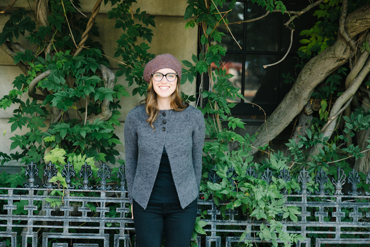 Charlotte cardigan by Carrie Bostick Hoge / Madder