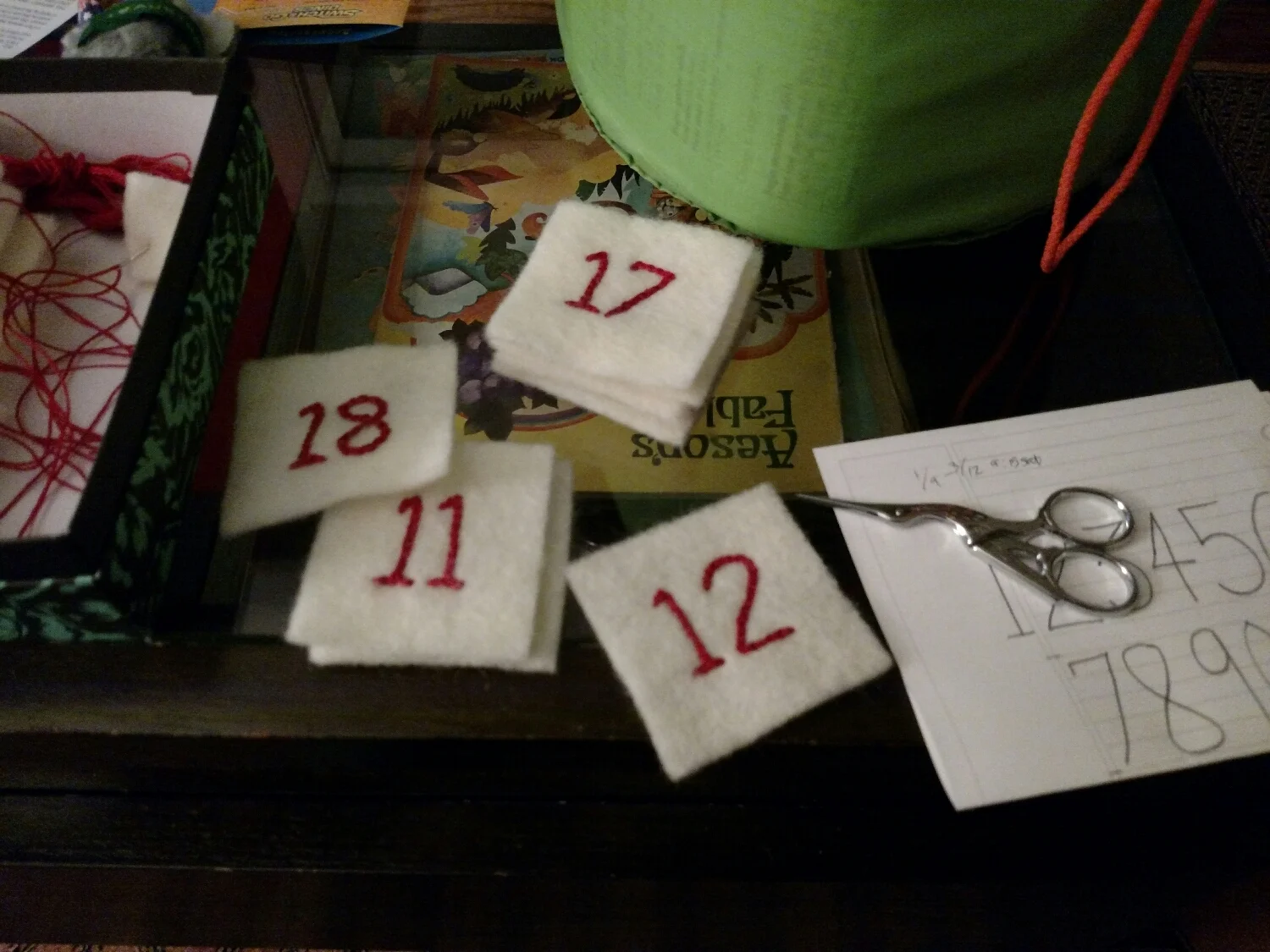 drinkin' and embroiderin'