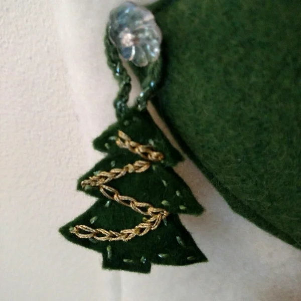 Tree. The garland was better in theory than in execution. I may redo this one in future years.